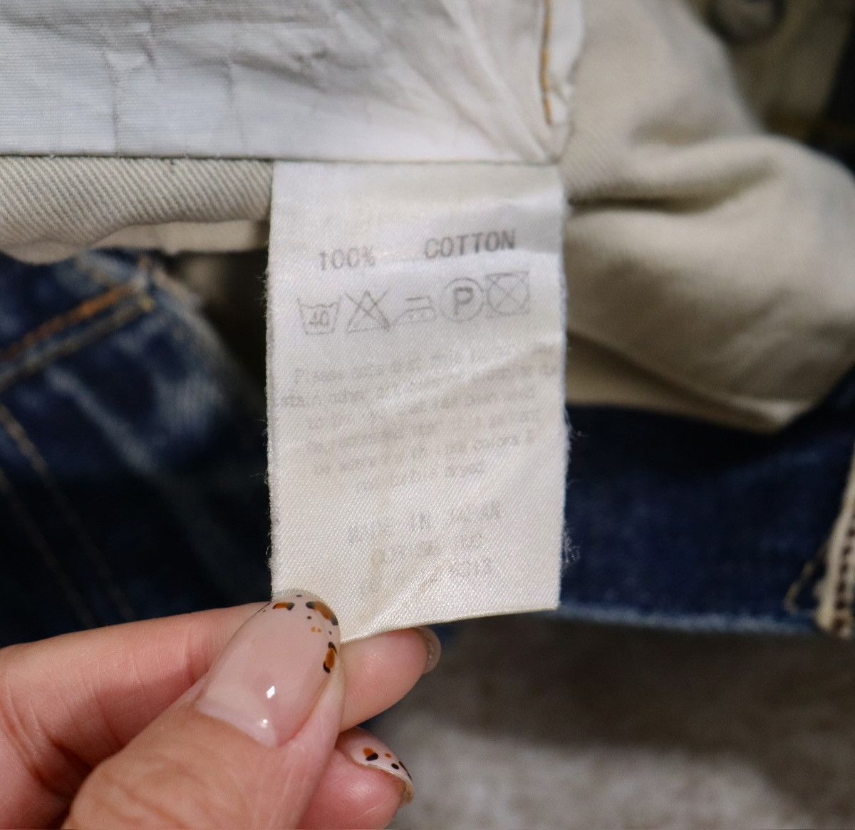 Visvim Visvim Fluxus D1 Damaged-1 Denim Size US 31 - 11 Thumbnail