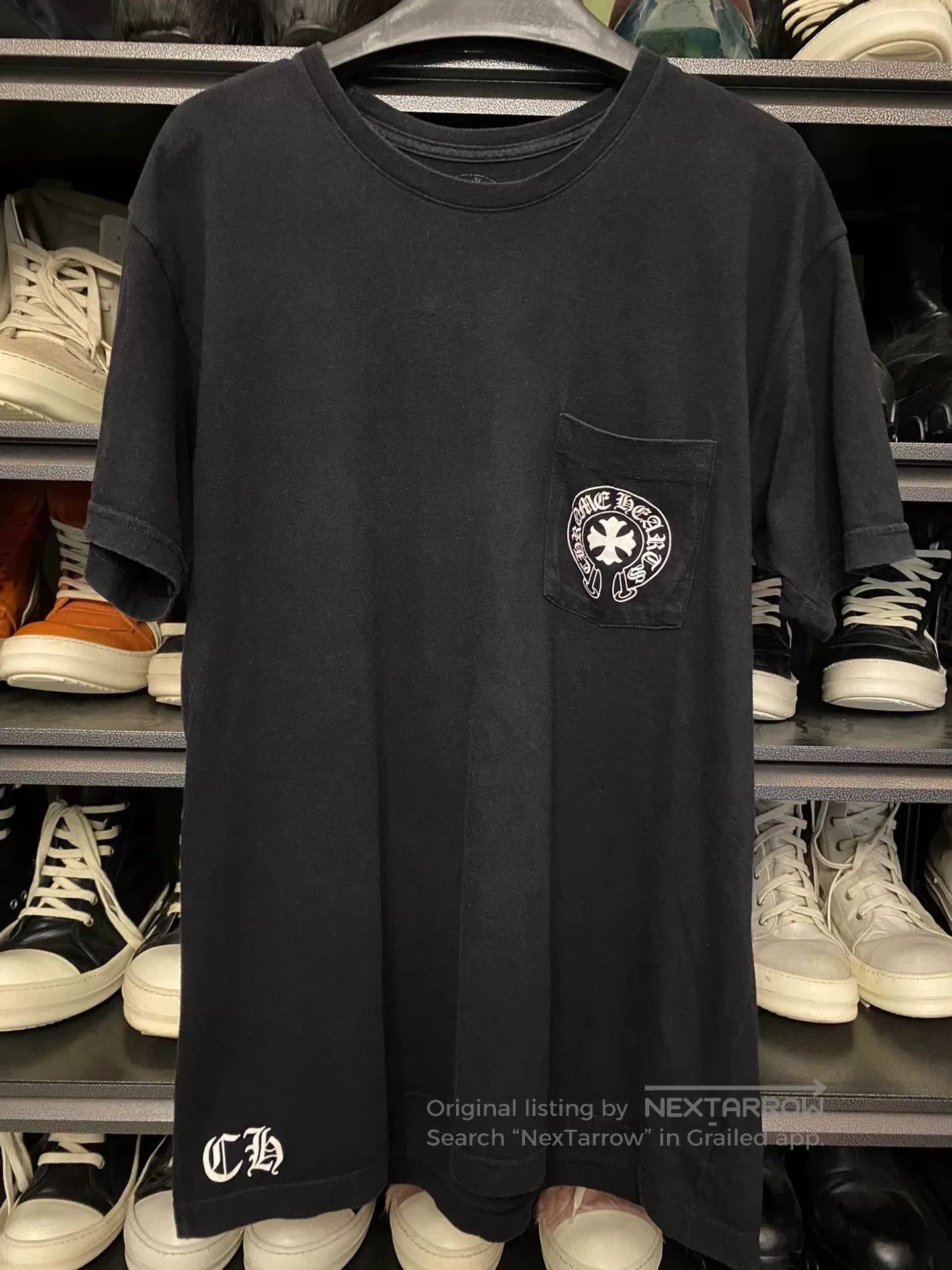 Chrome Hearts Chrome Hearts Black Short Sleeve T. Size L / US 10 / IT 46 - 2 Thumbnail
