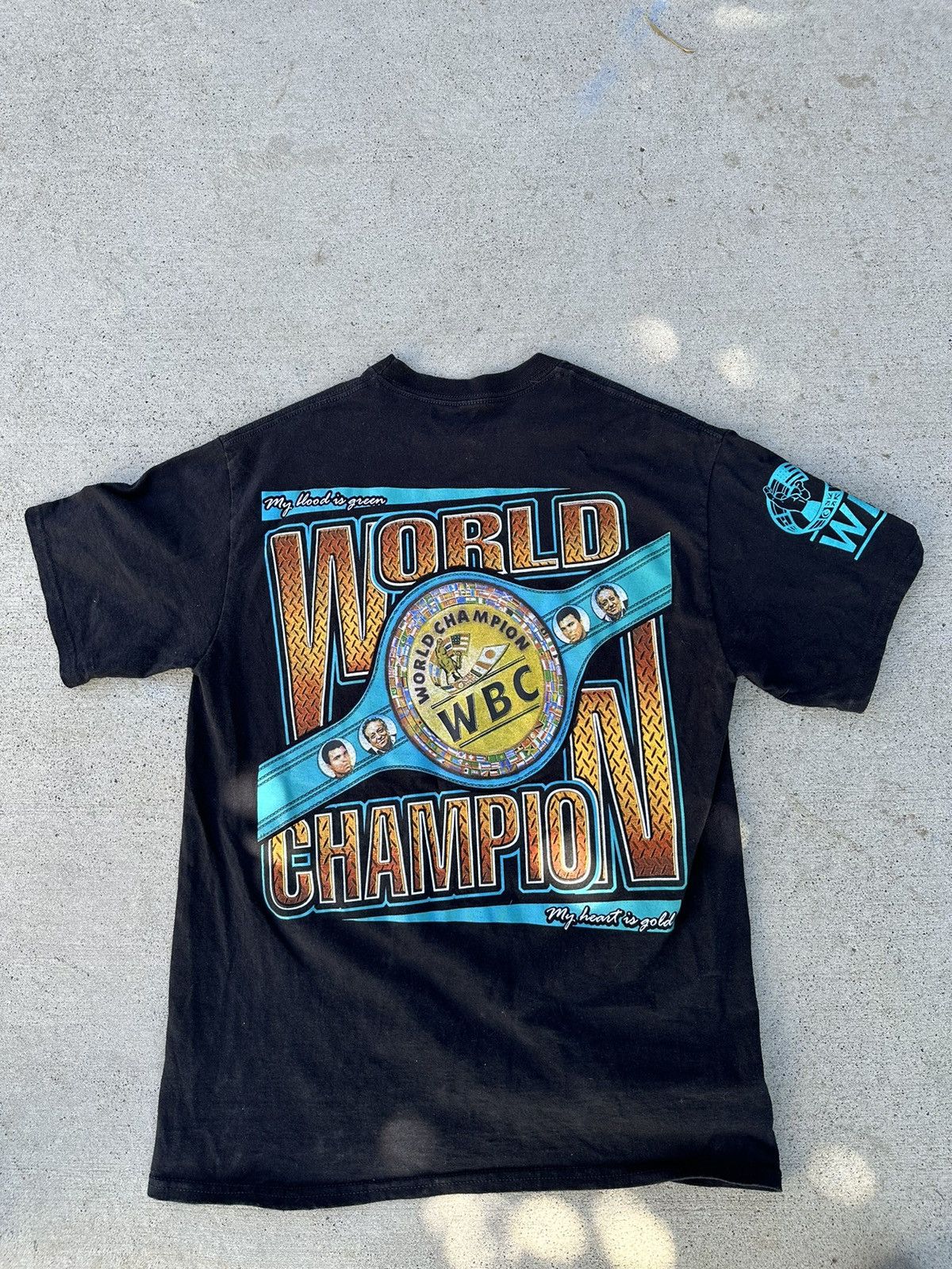 Vintage Vintage Boxing Tshirt Size US L / EU 52-54 / 3 - 2 Thumbnail