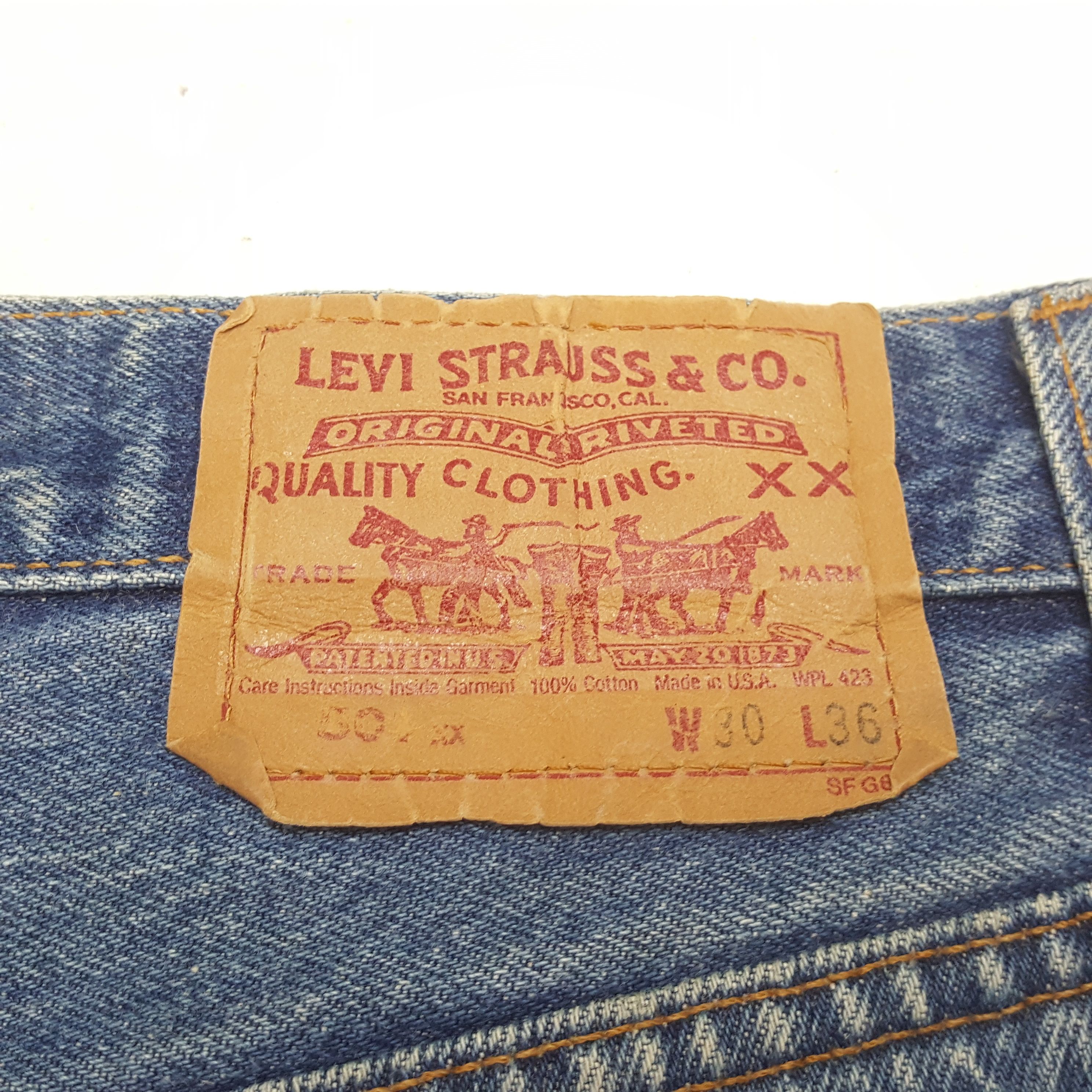 Levi's Levis 501 Streetwear Style Made in USA Jeans RR16 Size US 28 / EU 44 - 16 Thumbnail