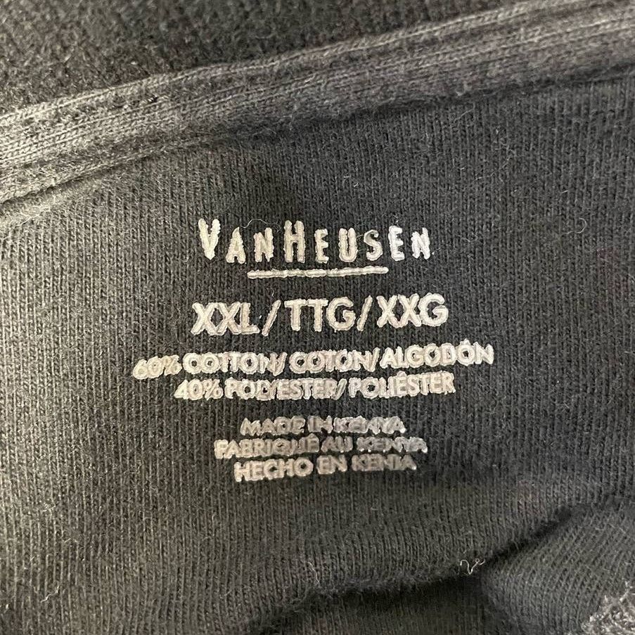 Van Heusen Van Heusen Mens XXL 1/4 Zip Cotton Blend Pullover Sweatshirt Size US XXL / EU 58 / 5 - 6 Thumbnail