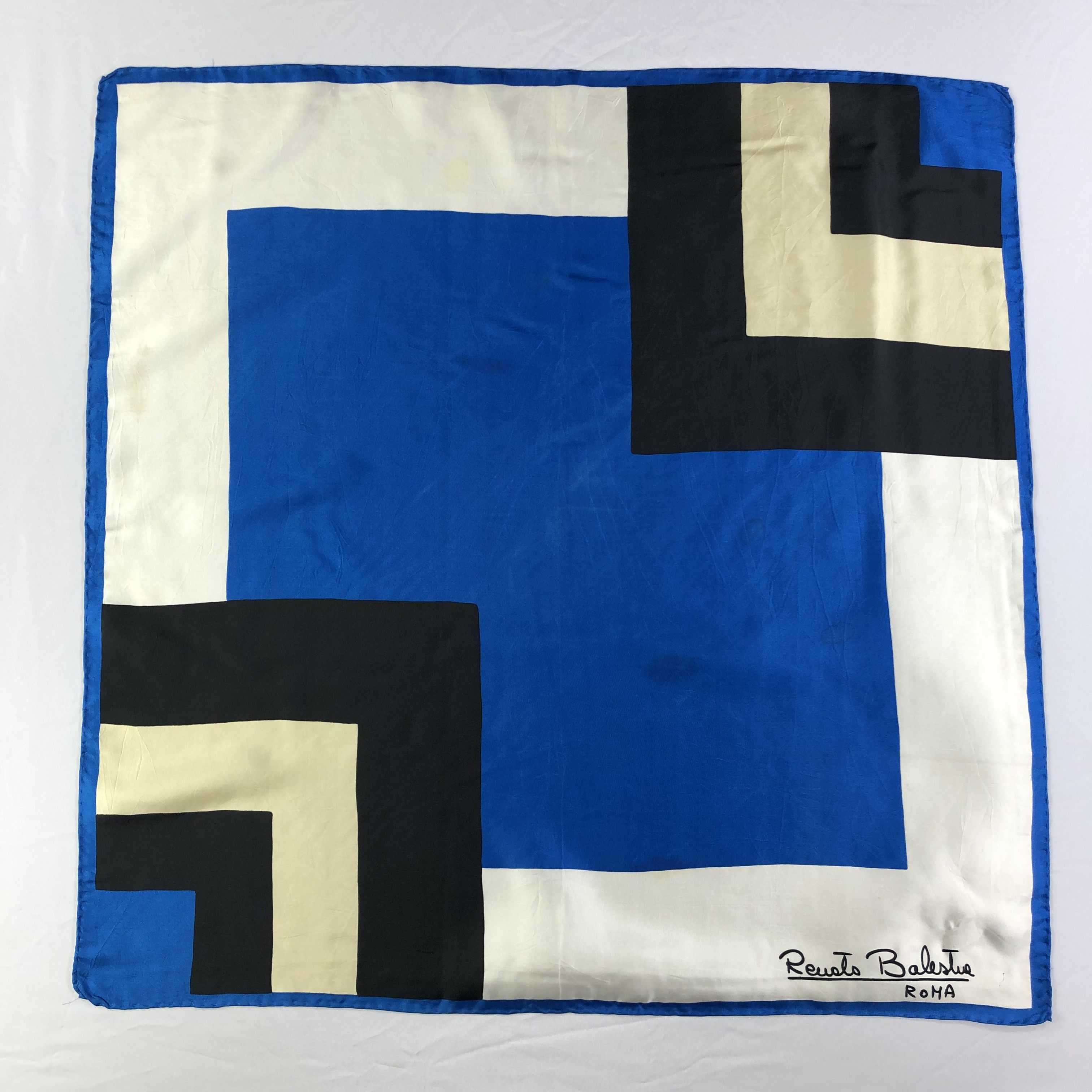 Vintage Vintage Renato Balestra Roma Silk Scarf Size ONE SIZE - 2 Thumbnail