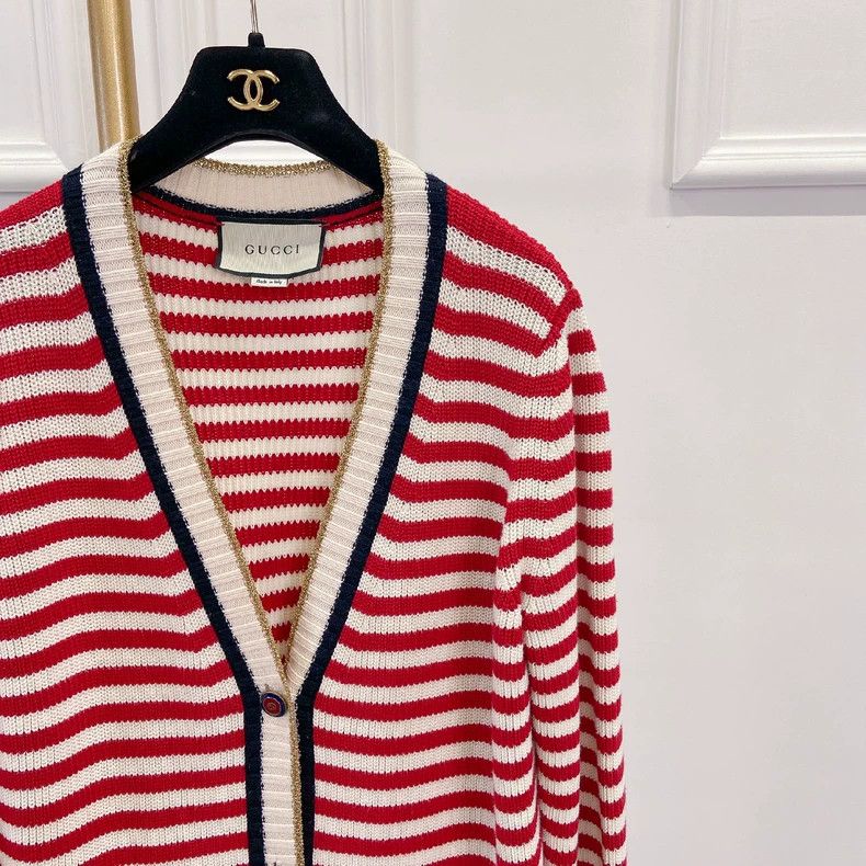 Gucci Gucci Striped cardigan jacket 2504-Nextarrow Size M / US 6-8 / IT 42-44 - 3 Thumbnail