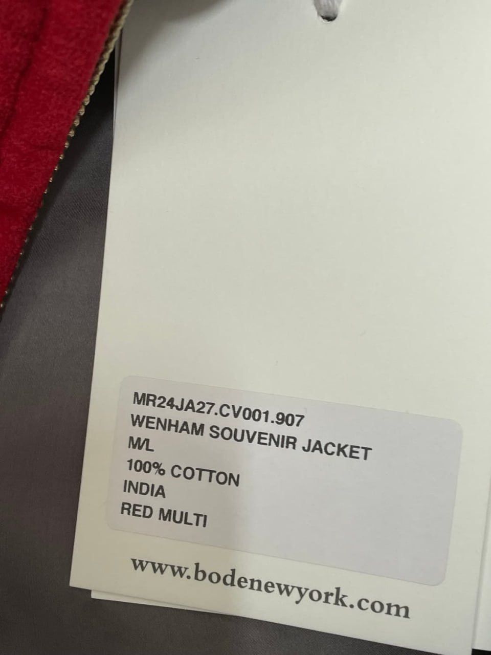 Bode Bode Wenham Souvenir Velvet Jacket Size US L / EU 52-54 / 3 - 6 Thumbnail