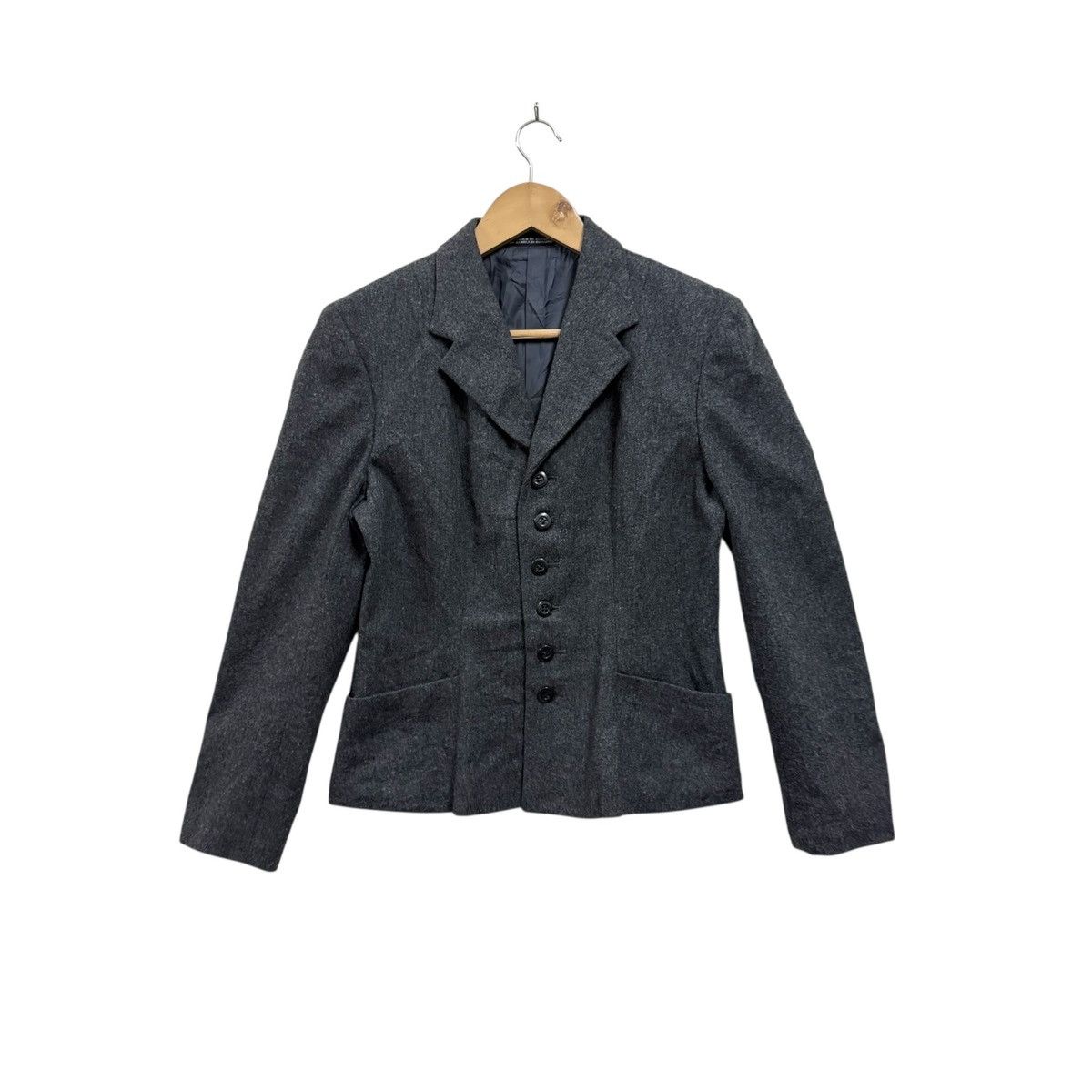 Yohji Yamamoto Ined By Yohji Yamamoto Blazer Jacket Size M / US 6-8 / IT 42-44 - 1 Thumbnail
