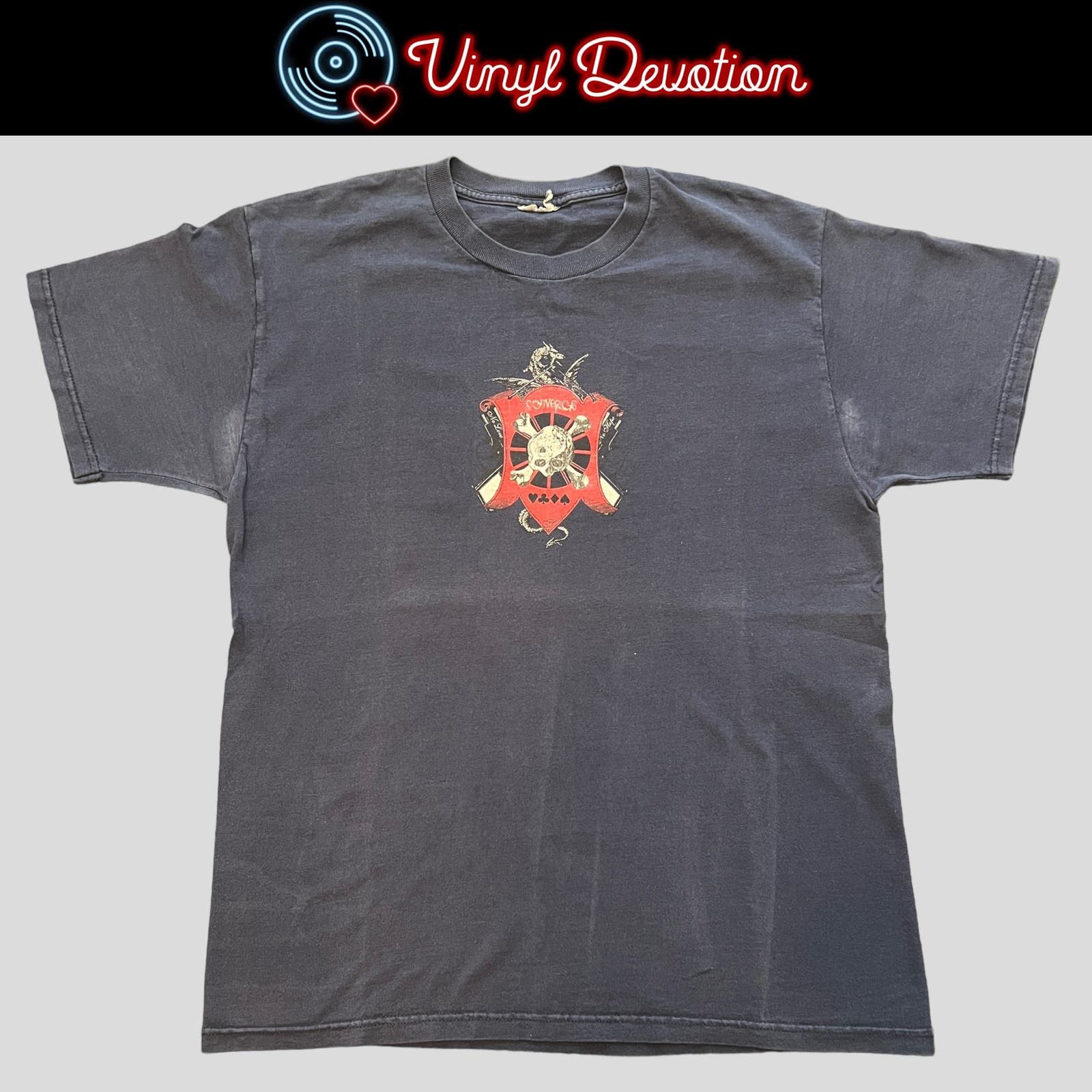 image of Band Tees Converge Band Jane Doe Homewrecker Vintage T-Shirt Size L in Black, Men's