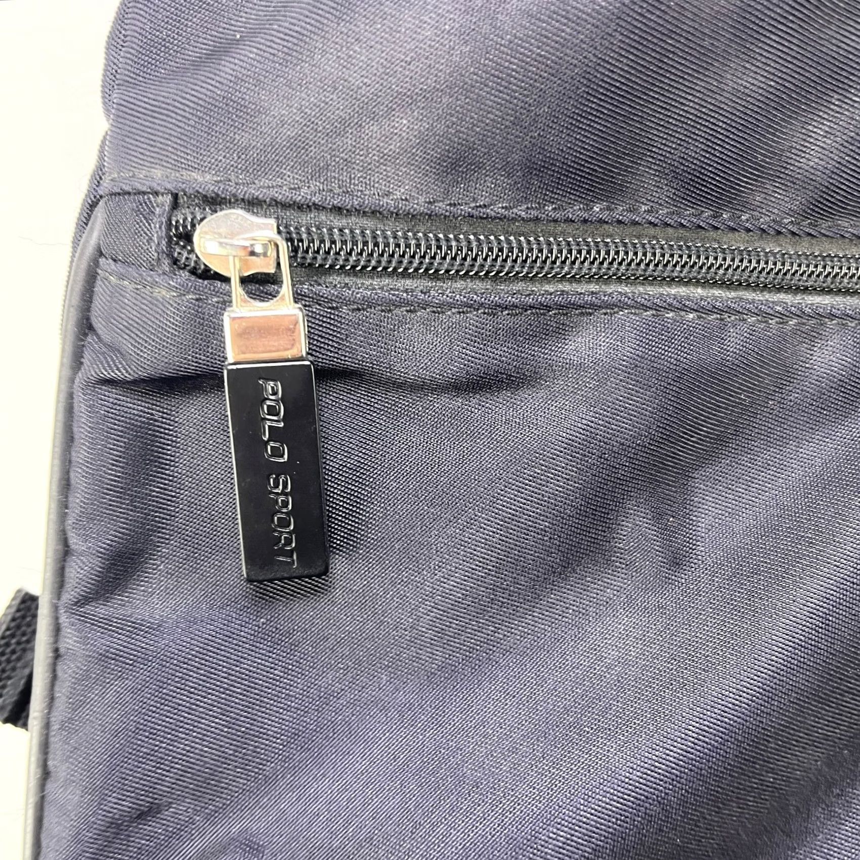 Vintage VINTAGE Polo Sport Ralph Lauren Crossbody Messenger Bag 90s Medium Black Nylon Outdoor Size US M / EU 48-50 / 2 - 8 Thumbnail