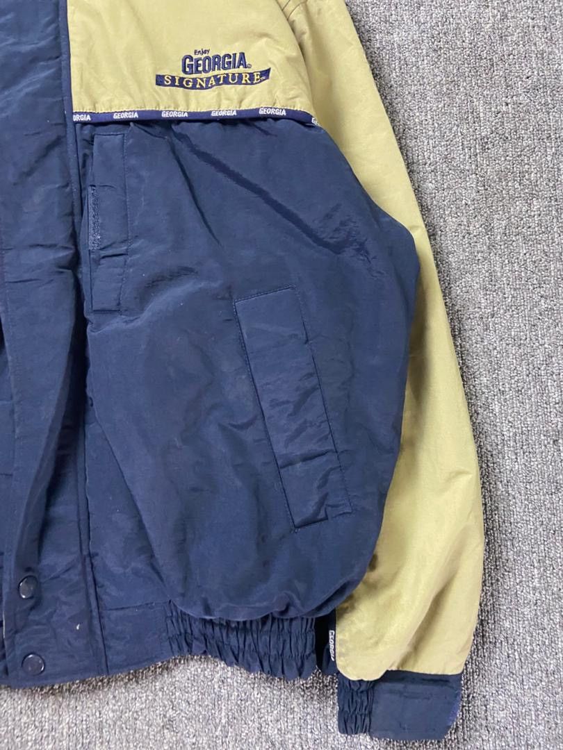 Japanese Brand Georgia Signature Two Tone Bomber Jacket (203) Size US M / EU 48-50 / 2 - 8 Thumbnail