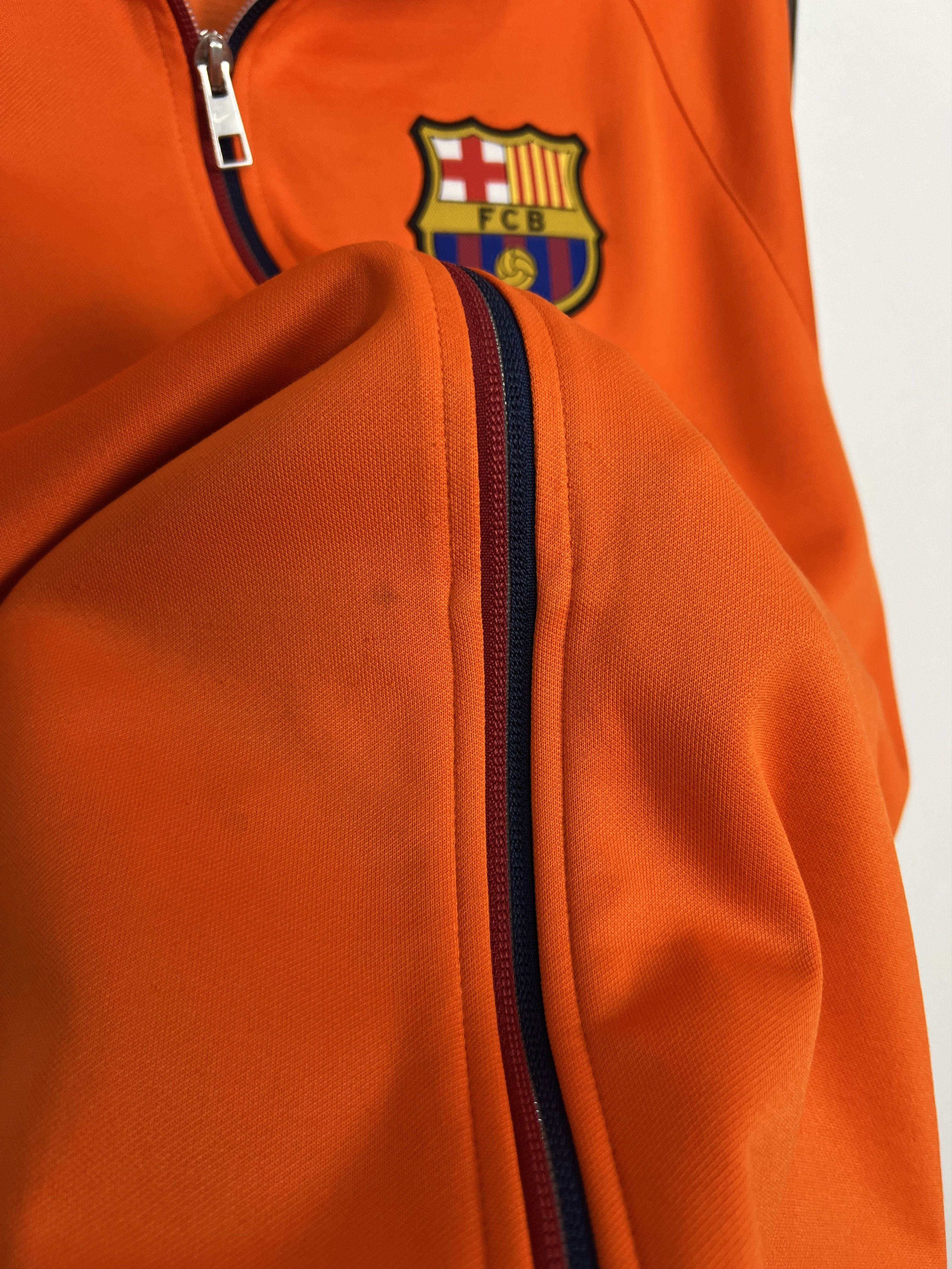 Nike Vintage Nike FC Barcelona Football Jacket Soccer Track Top Size US M / EU 48-50 / 2 - 7 Thumbnail