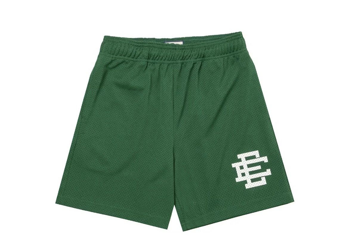 Eric Emanuel Eric Emanuel EE Celtic green w white basic shorts medium Size US 30 / EU 46 - 1 Thumbnail
