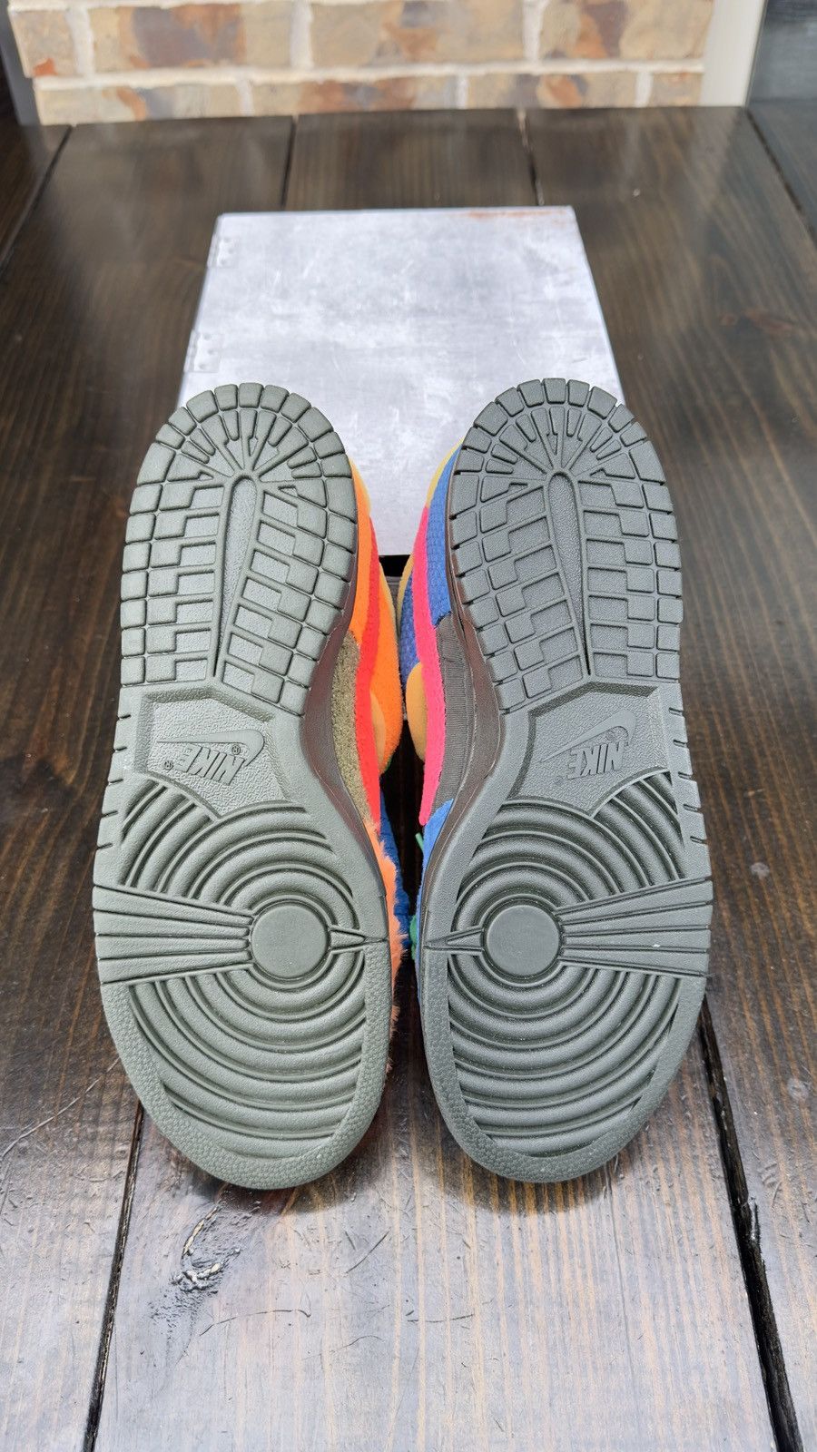 Cactus Plant Flea Market × Nike Nike x CPFM Cactus Plant Flea Market Swamp Sponge Dunk Size US 10 / EU 43 - 7 Thumbnail