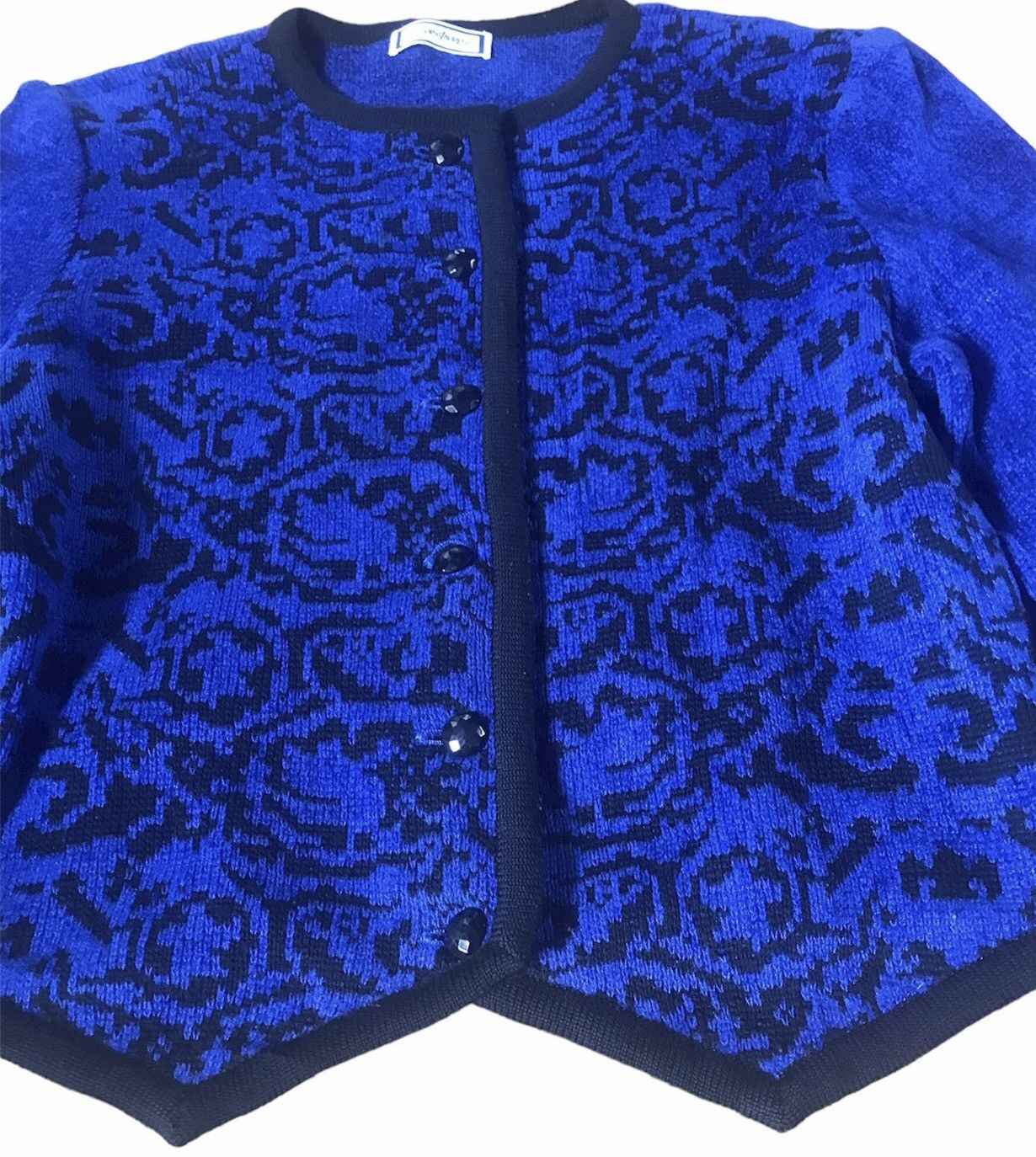 Yves Saint Laurent 🔥🔥🔥 VTG YSL KNITWEAR/CARDIGAN WOMAN JACKET Size US M / EU 48-50 / 2 - 7 Thumbnail