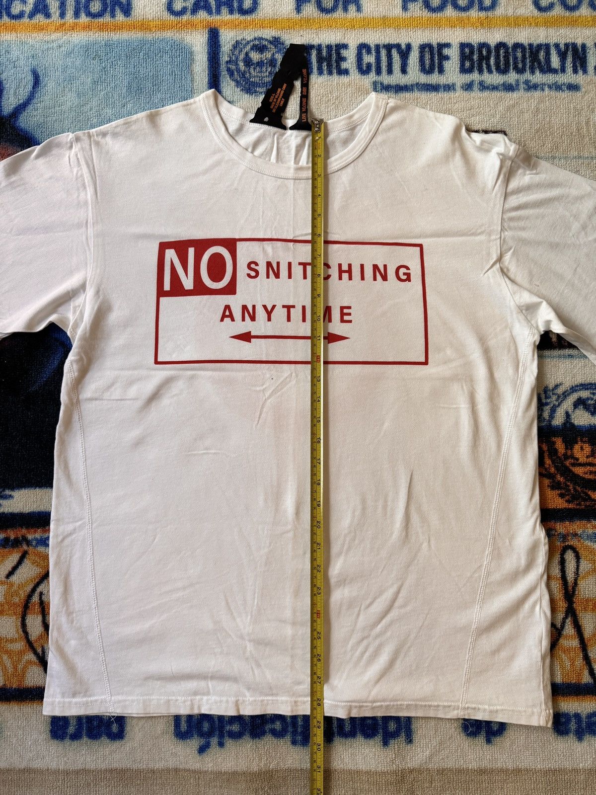 Vlone VLone No Snitching T-Shirt Size US L / EU 52-54 / 3 - 5 Thumbnail