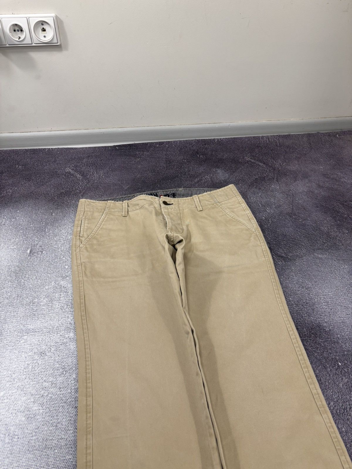 NN07 NN07 No Nationality Simon Men’s Beige Chino Pants Trousers Size US 32 / EU 48 - 4 Thumbnail