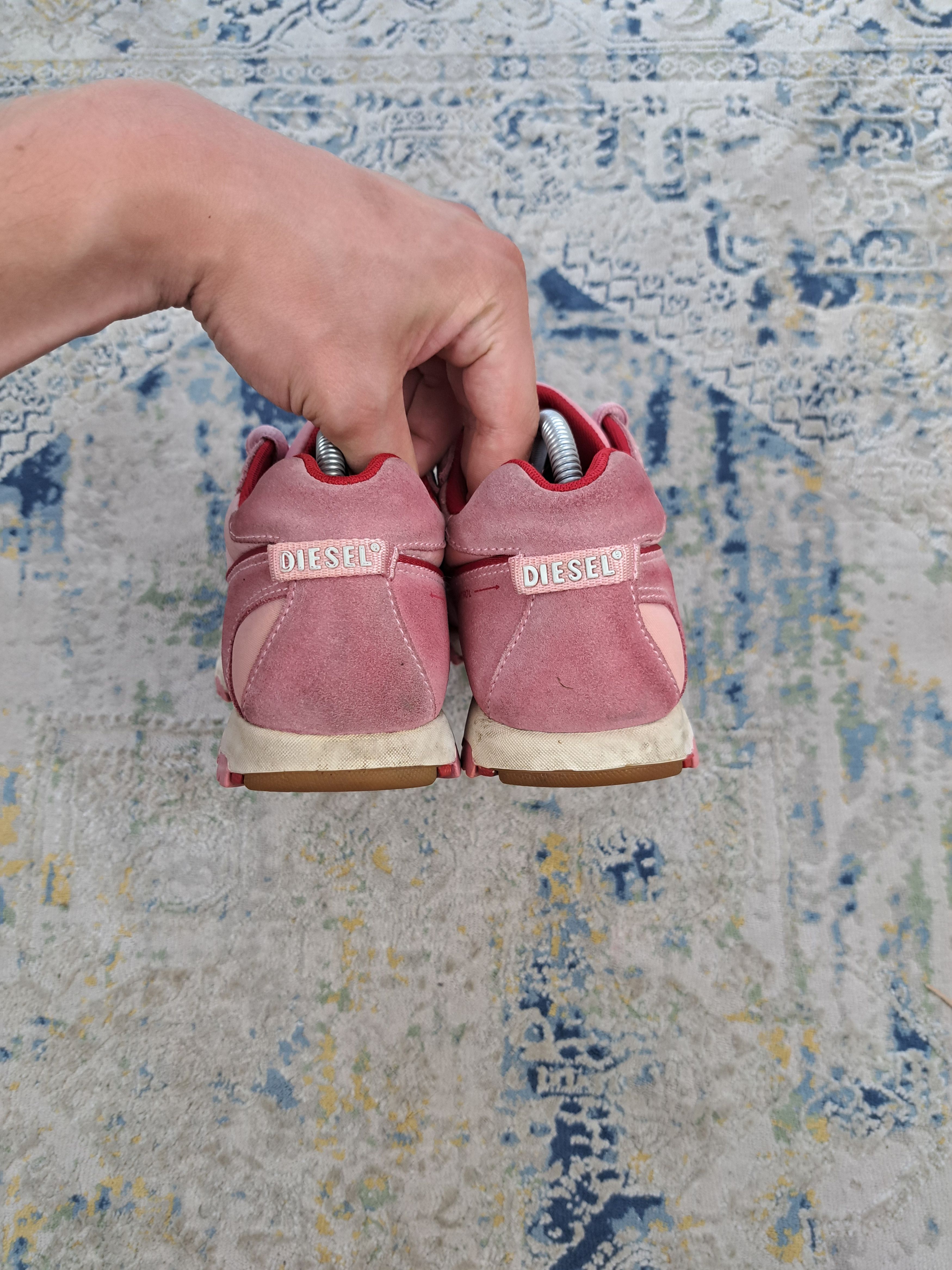 Diesel Vintage Diesel Psyke Pink Oversize Sneakers Avant Garde Size US 7 / IT 37 - 6 Thumbnail