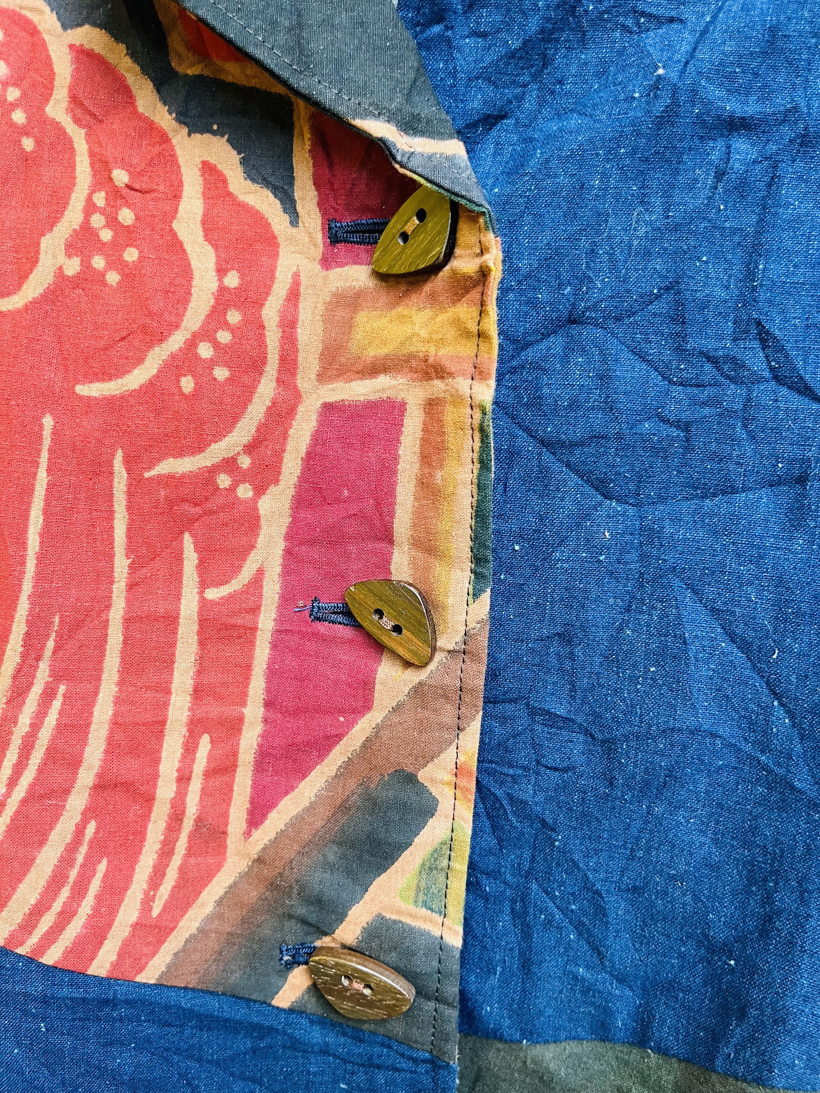 Japanese Brand × Vintage Vintage Multicolour Japanese Designer Fashion Style Jacket Size L / US 10 / IT 46 - 8 Thumbnail