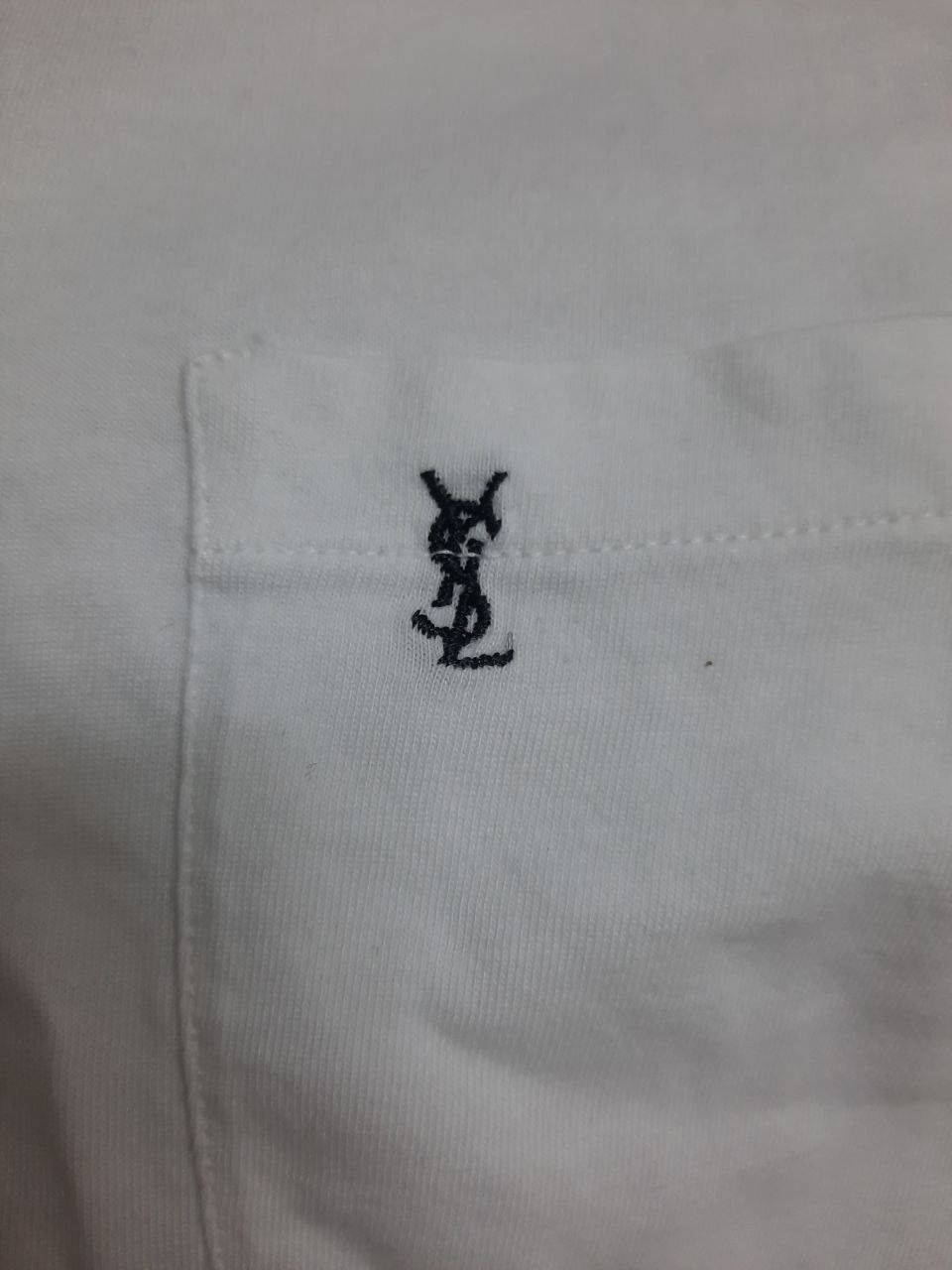 Saint Laurent Paris Pocket Logo YSL Tee Size US XS / EU 42 / 0 - 3 Thumbnail