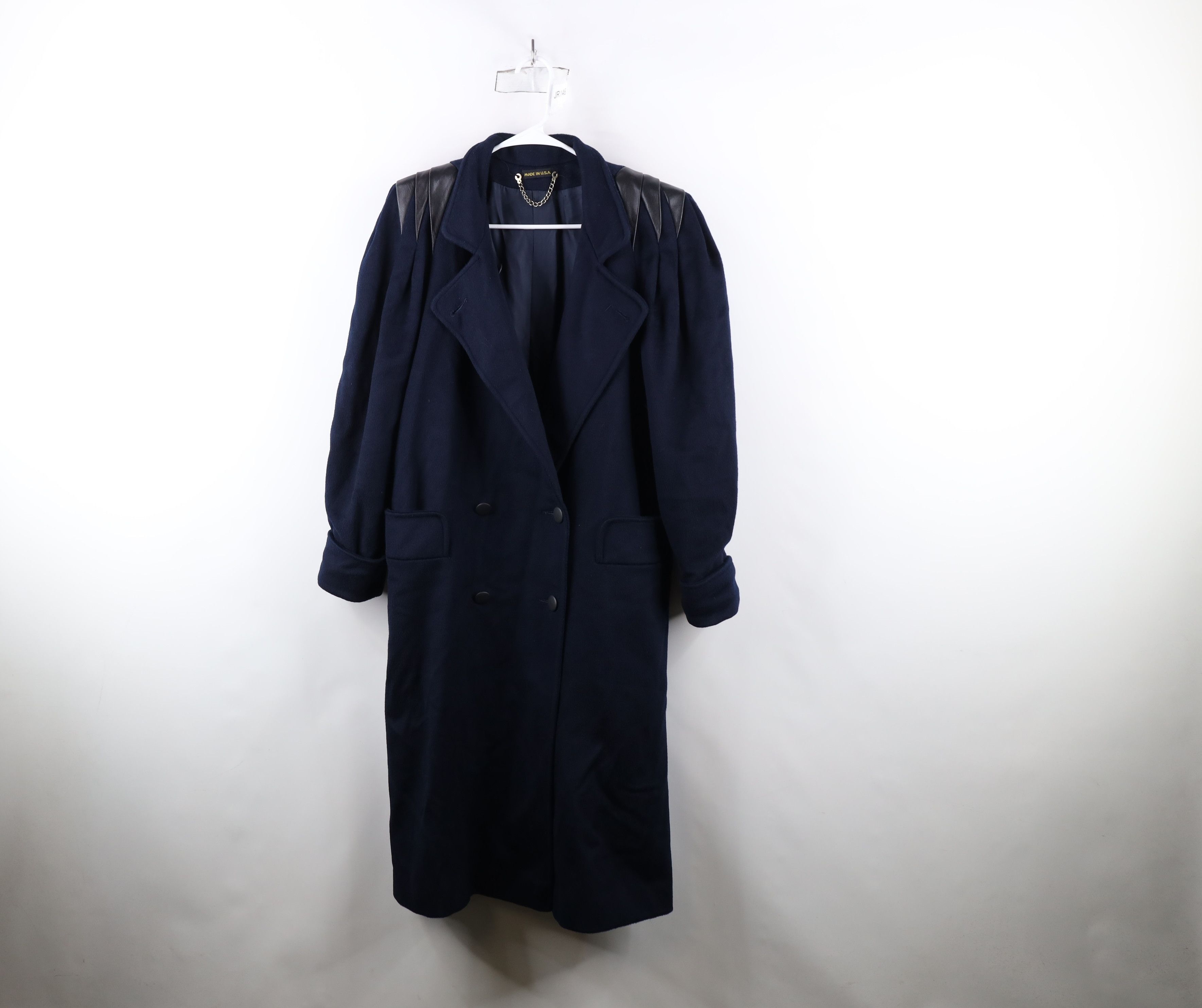Vintage Vintage 80s 90s Streetwear Double Breasted Trench Coat US Size L / US 10 / IT 46 - 1 Thumbnail