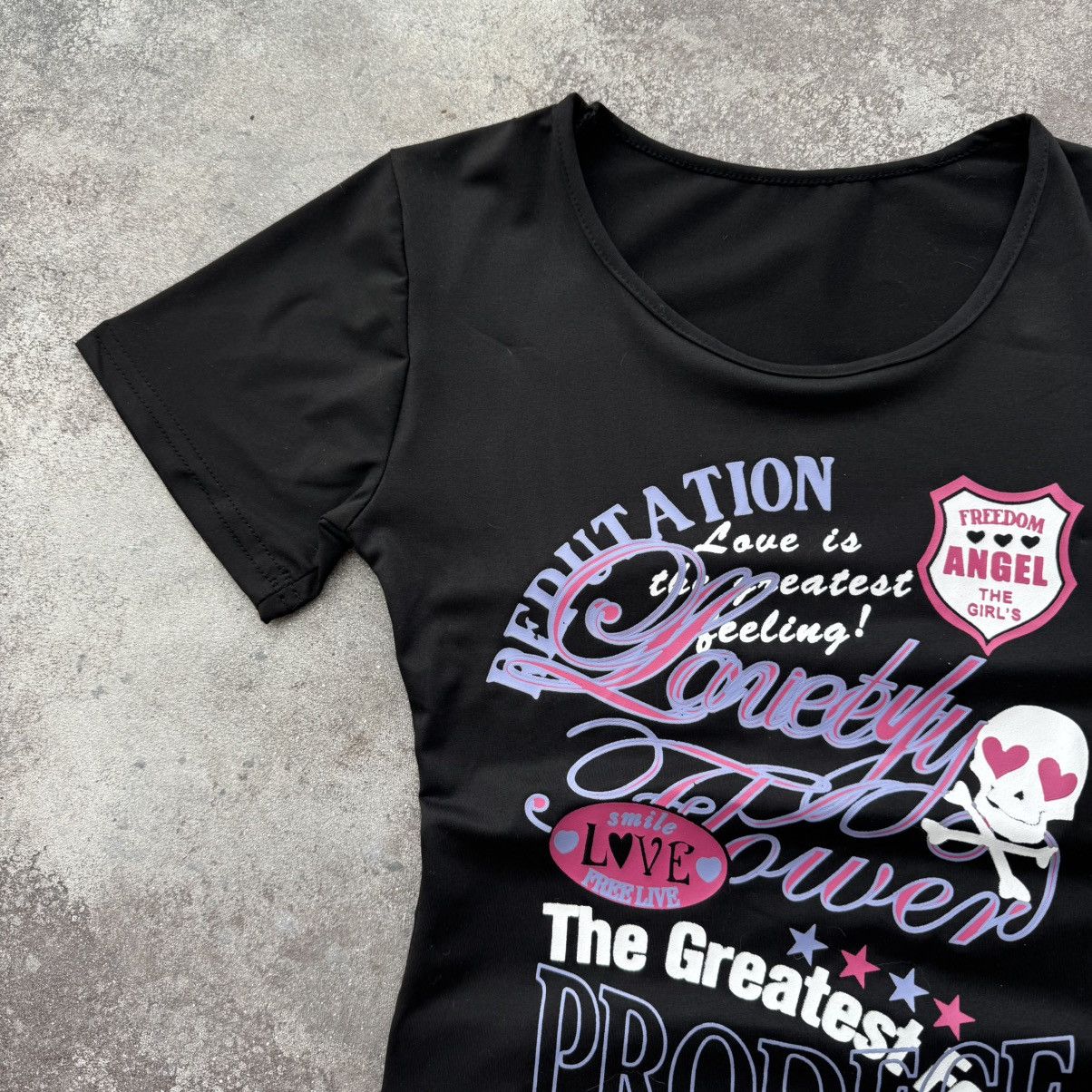 Hysteric Glamour Y2K Aesthetic Vintage Super Cute Glamour T-Shirt Size M / US 6-8 / IT 42-44 - 2 Thumbnail