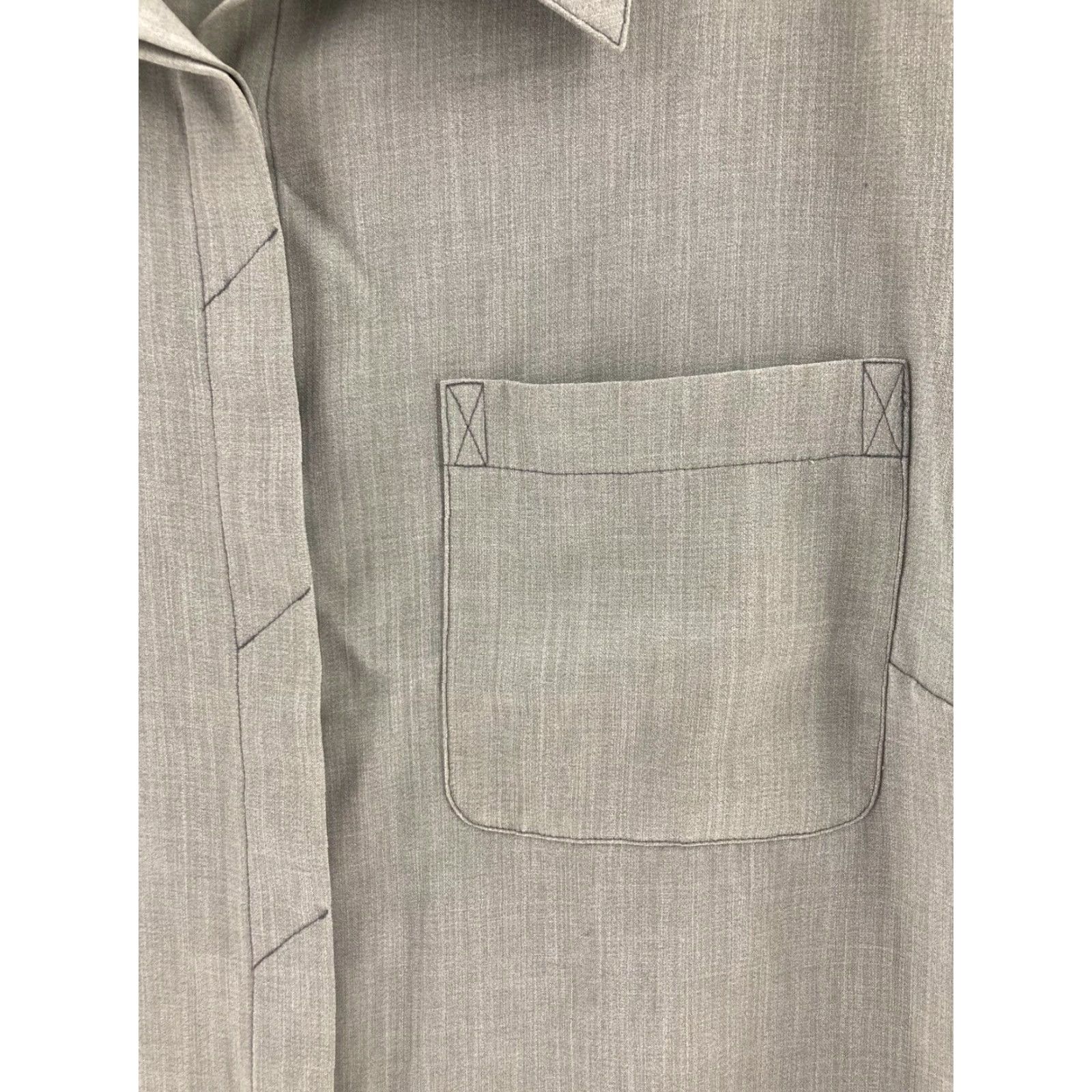Vintage Maggie McNaughton Shirt Womens 2X Blue Button-Up Casual Sleeve Collared Vintage No? Size XXL / US 16-18 / IT 52-54 - 2 Thumbnail