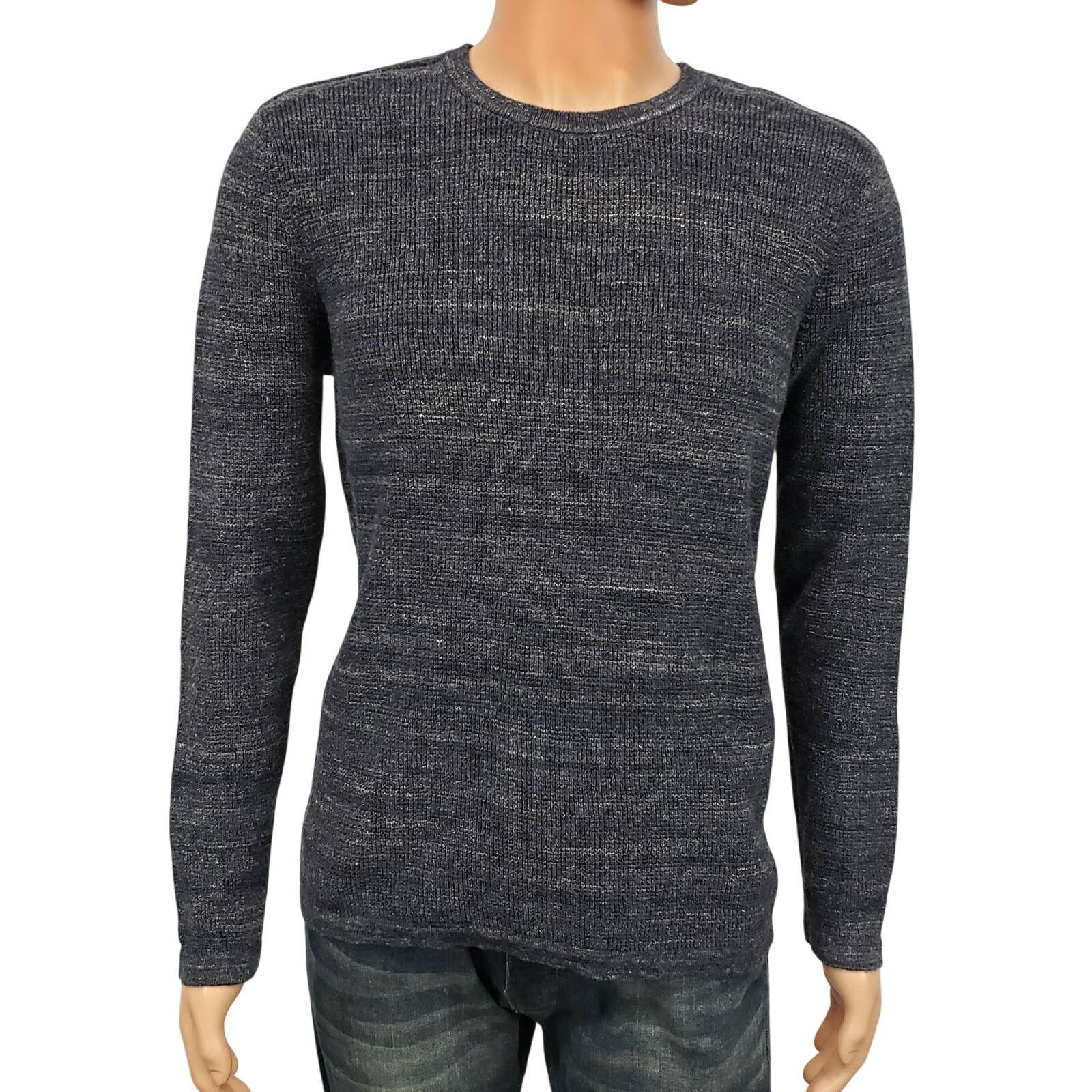Michael Kors MICHAEL KORS Sweater Crew Neck Cotton Wool Waffle Knit L Size US L / EU 52-54 / 3 - 2 Thumbnail