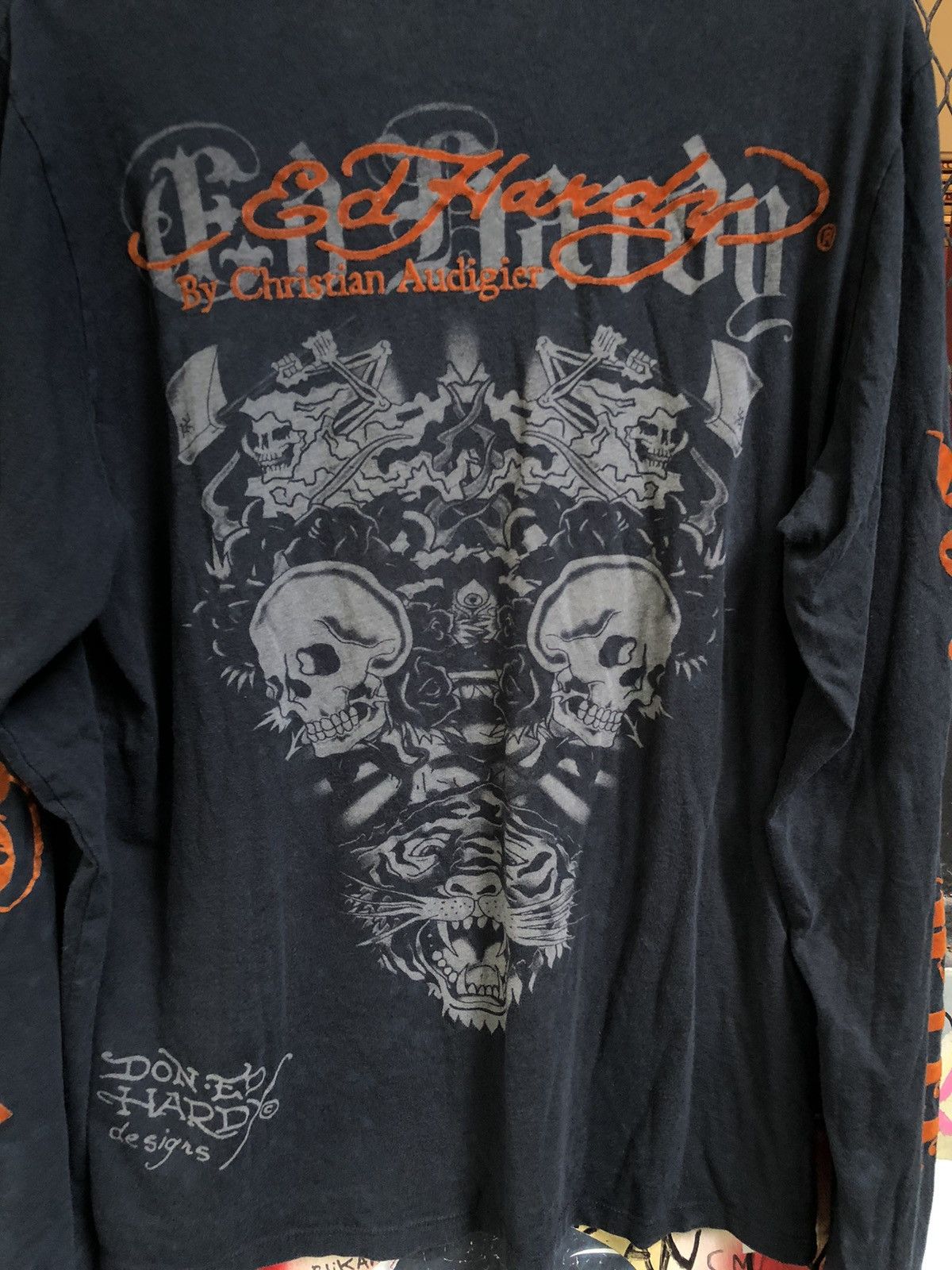 Christian Audigier × Ed Hardy × Vintage VINTAGE ED HARDY LONG SLEEVE Size US XL / EU 56 / 4 - 5 Thumbnail