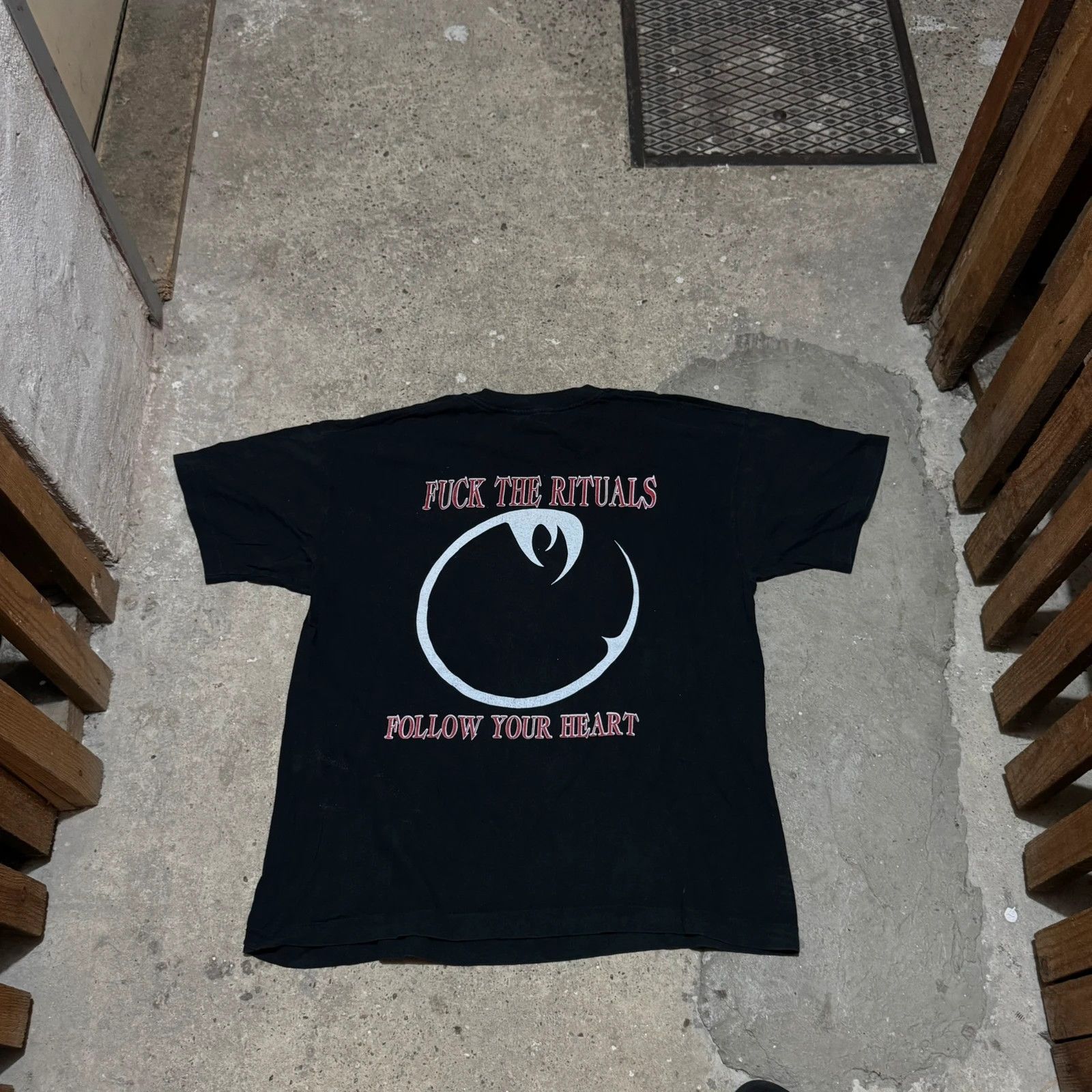 Band Tees Vintage Creepmime 1995 „chiaroscuro“ t-shirt Size US L / EU 52-54 / 3 - 5 Thumbnail