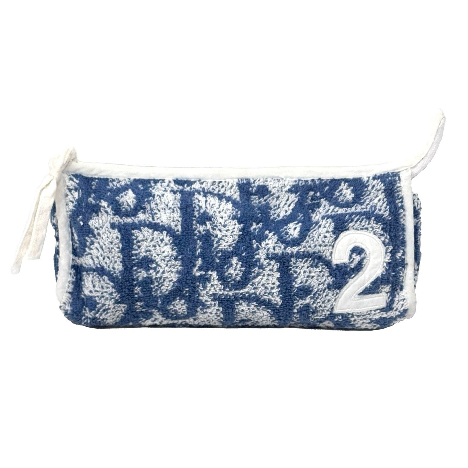 Dior Dior Oblique ‘2’ Terry Cloth Pouch Size ONE SIZE - 1 Thumbnail