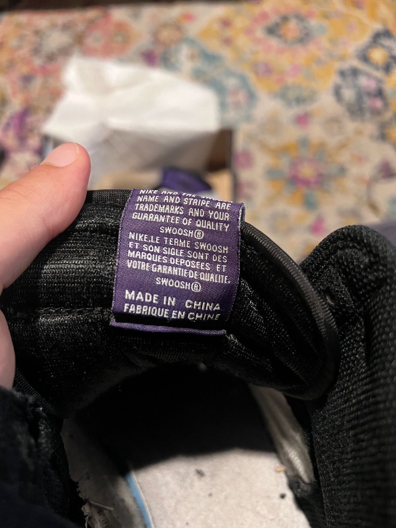 Nike Air Jordan 1 Retro High OG "Court Purple" taglia 42 Size US 9 / EU 42 - 9 Thumbnail