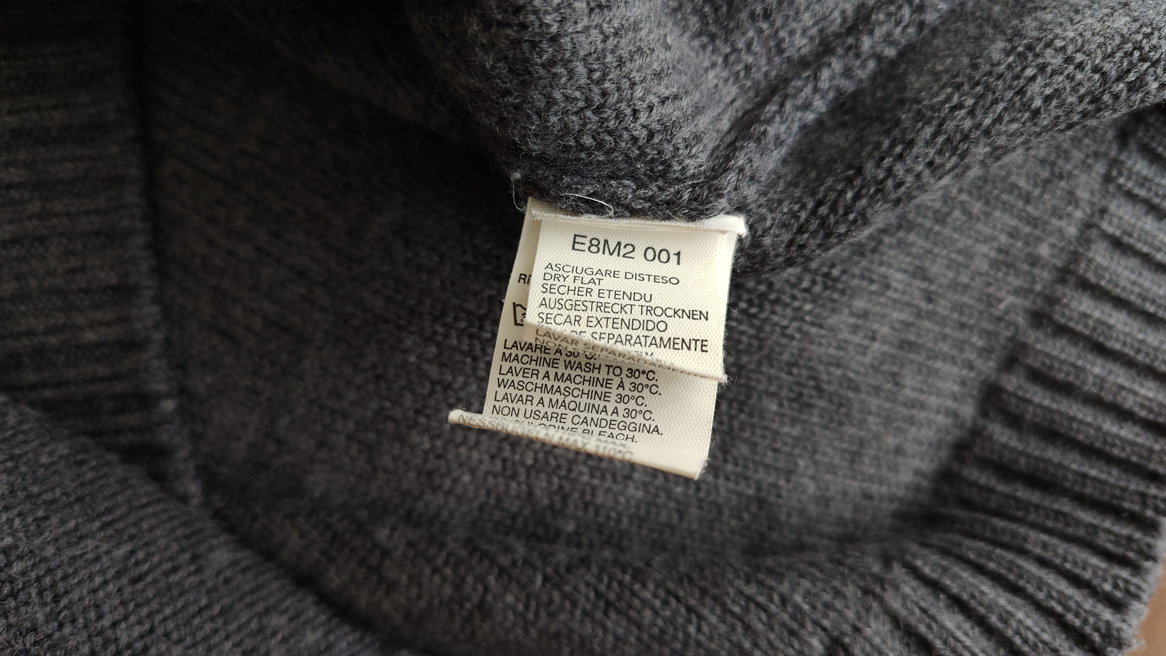 Diesel Diesel Big Spell Out Logo Vintage 90s Wool Sweater Italy Size US L / EU 52-54 / 3 - 8 Thumbnail