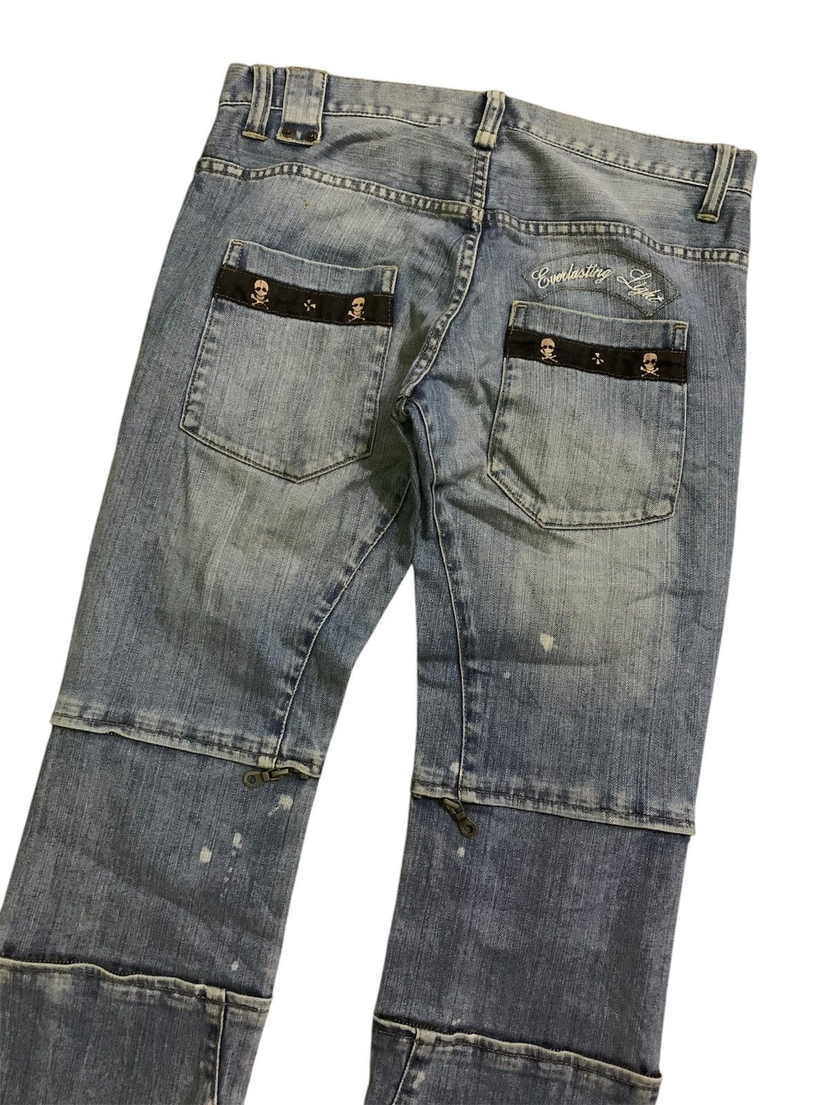 PPFM Vintage Ppfm Japan Gothic Punk Denim Size US 31 - 4 Thumbnail