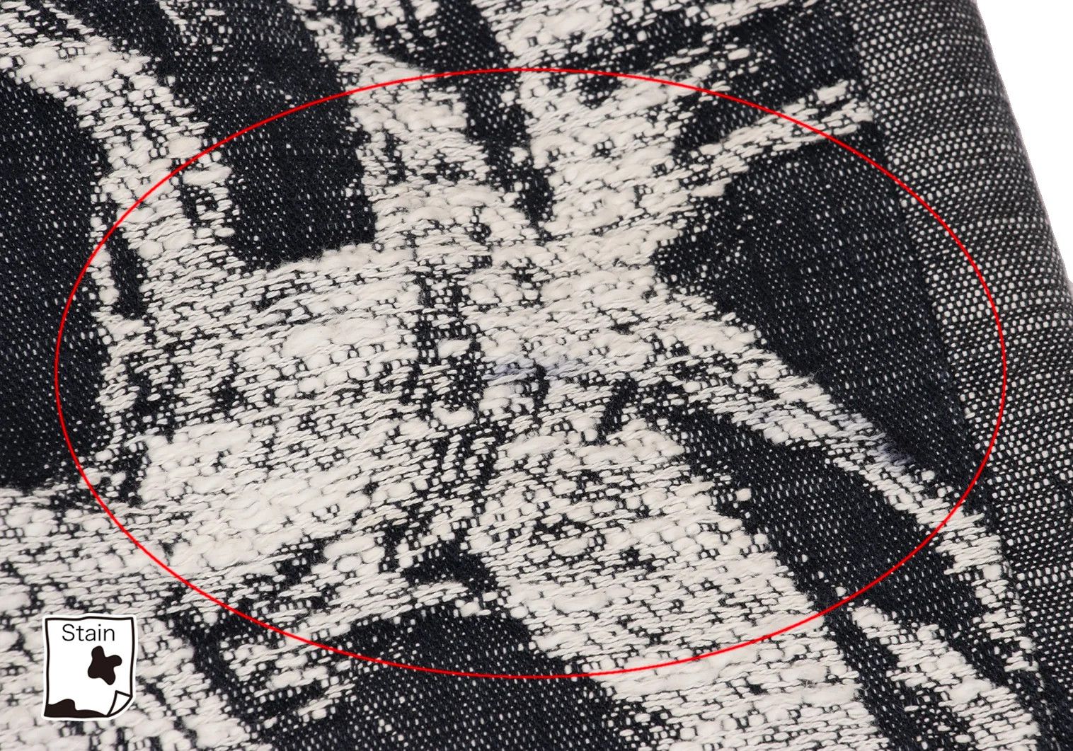 Issey Miyake Cotton Graphic Jacquard Denim Pants in Indigo Off Size US 34 / EU 50 - 4 Thumbnail