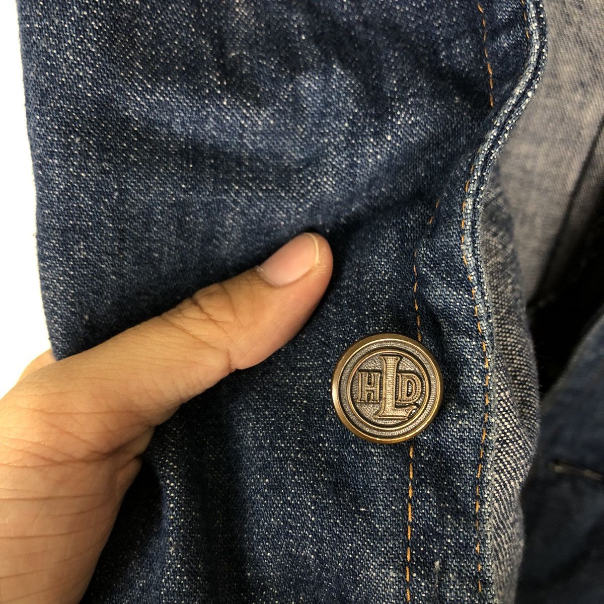 Lee 🔥60’s VINTAGE UNION MADE DENIM CHORE JACKET LEE USA Size US M / EU 48-50 / 2 - 13 Thumbnail