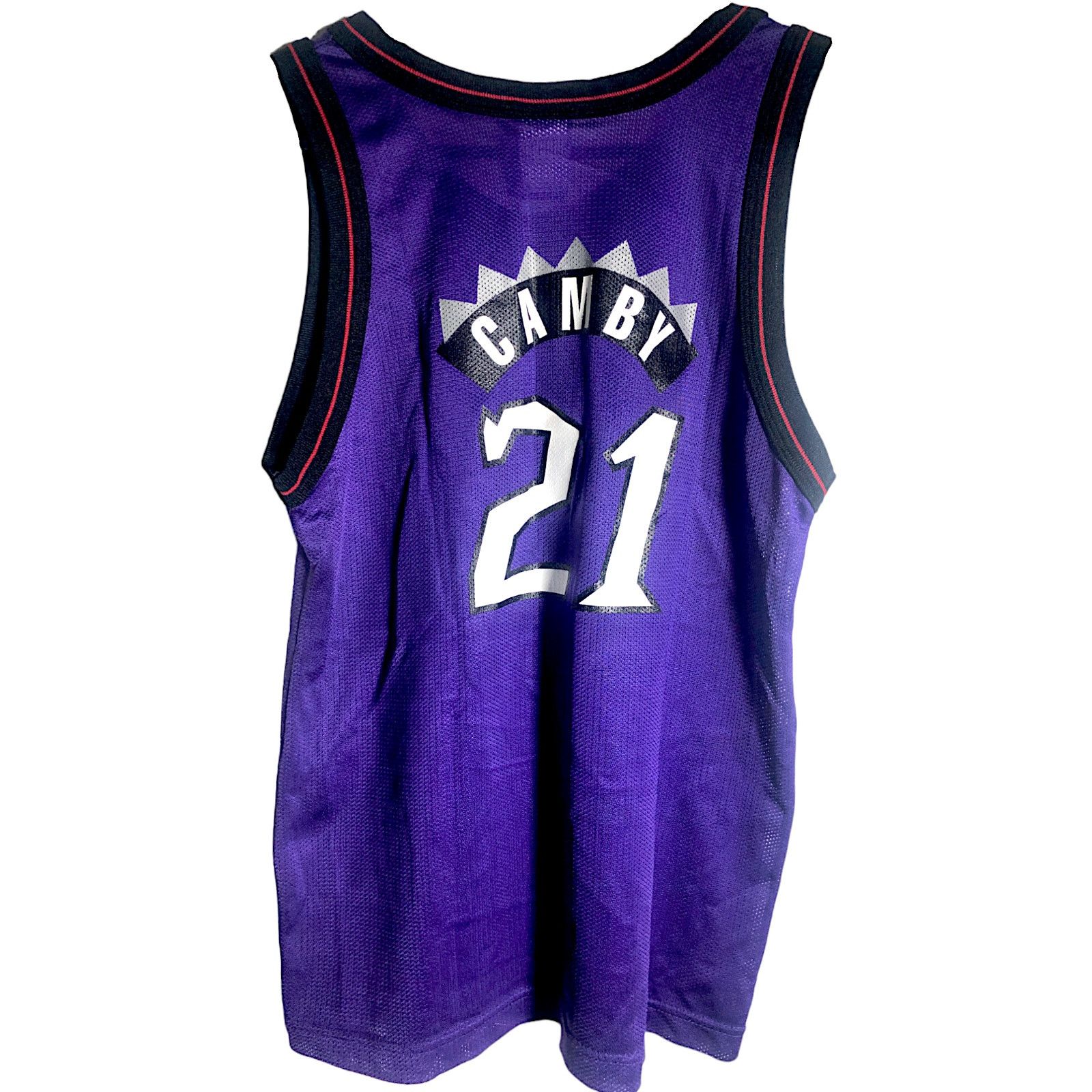 Champion × NBA 1996 Toronto Raptors Marcus Camby Champion Jersey Youth L Size US S / EU 44-46 / 1 - 2 Thumbnail