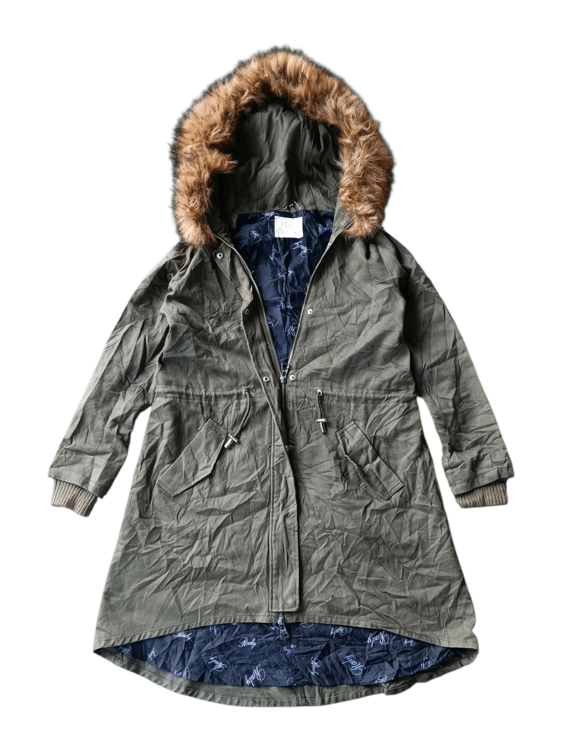 Japanese Brand Rady fur parka jacket Size S / US 4 / IT 40 - 4 Thumbnail