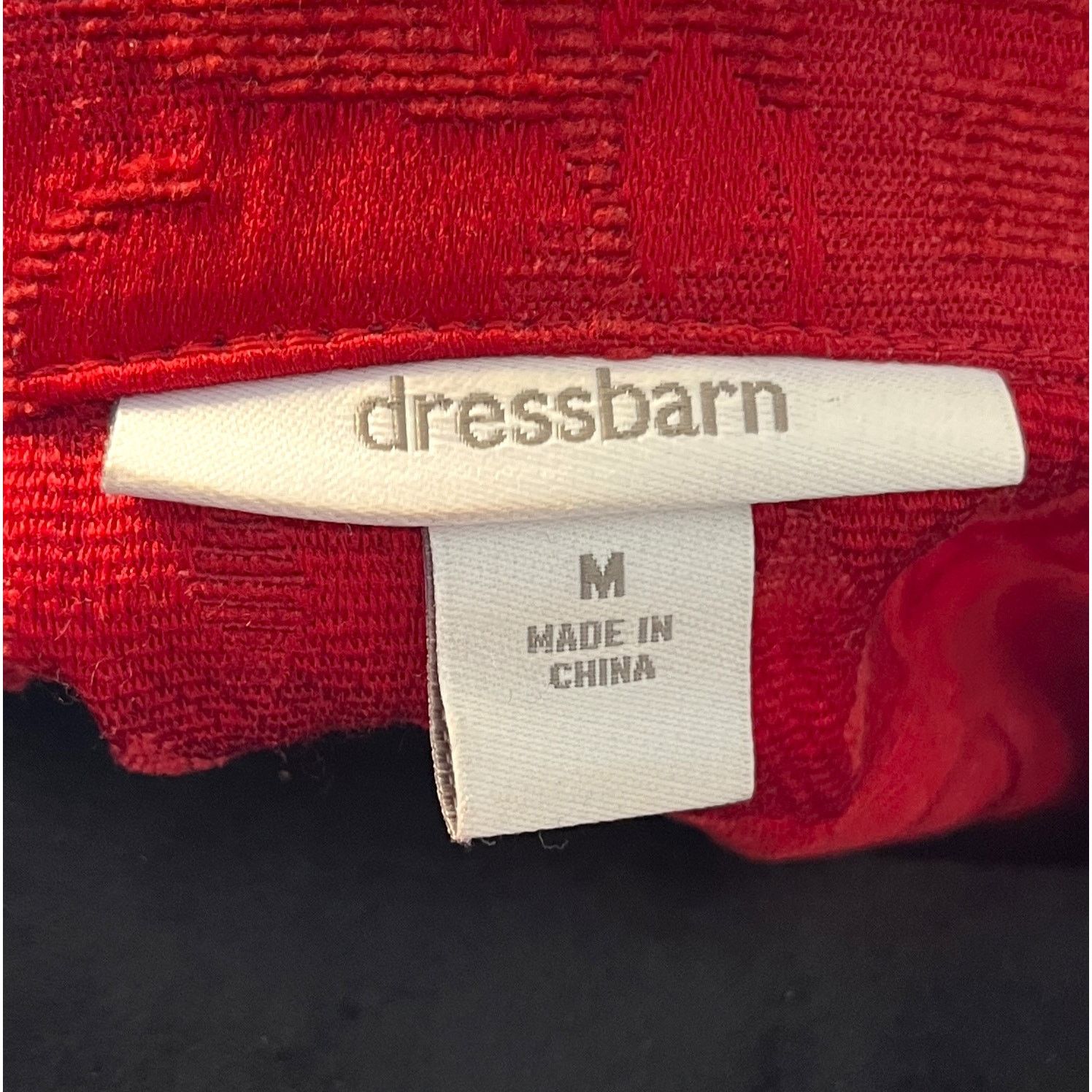 Other DressBarn Red Floral Holiday Jacket Size M, Suede-Feel Size M / US 6-8 / IT 42-44 - 6 Thumbnail