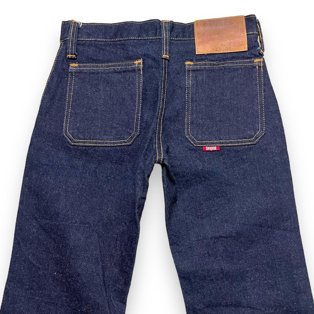 Hysteric Glamour 🇯🇵 VINTAGE SAVAGE GEORGE CUSTER & CO BELL BOTTOM FLARE JEANS Size 26" / US 2 / IT 38 - 8 Thumbnail