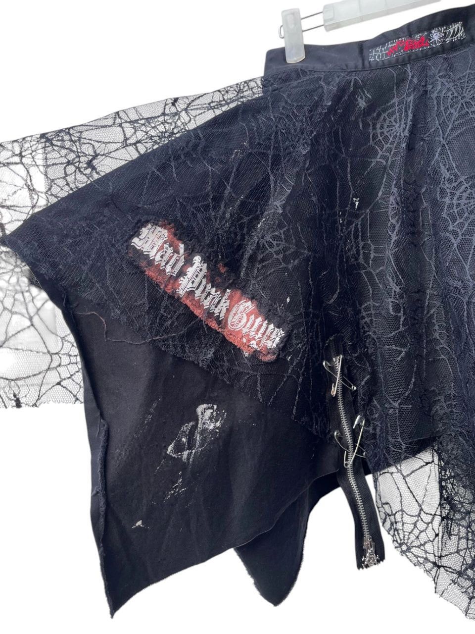 Seditionaries Mad Girl Punk Gothic Skirt Size 24" / US 00 / IT 34 - 5 Thumbnail