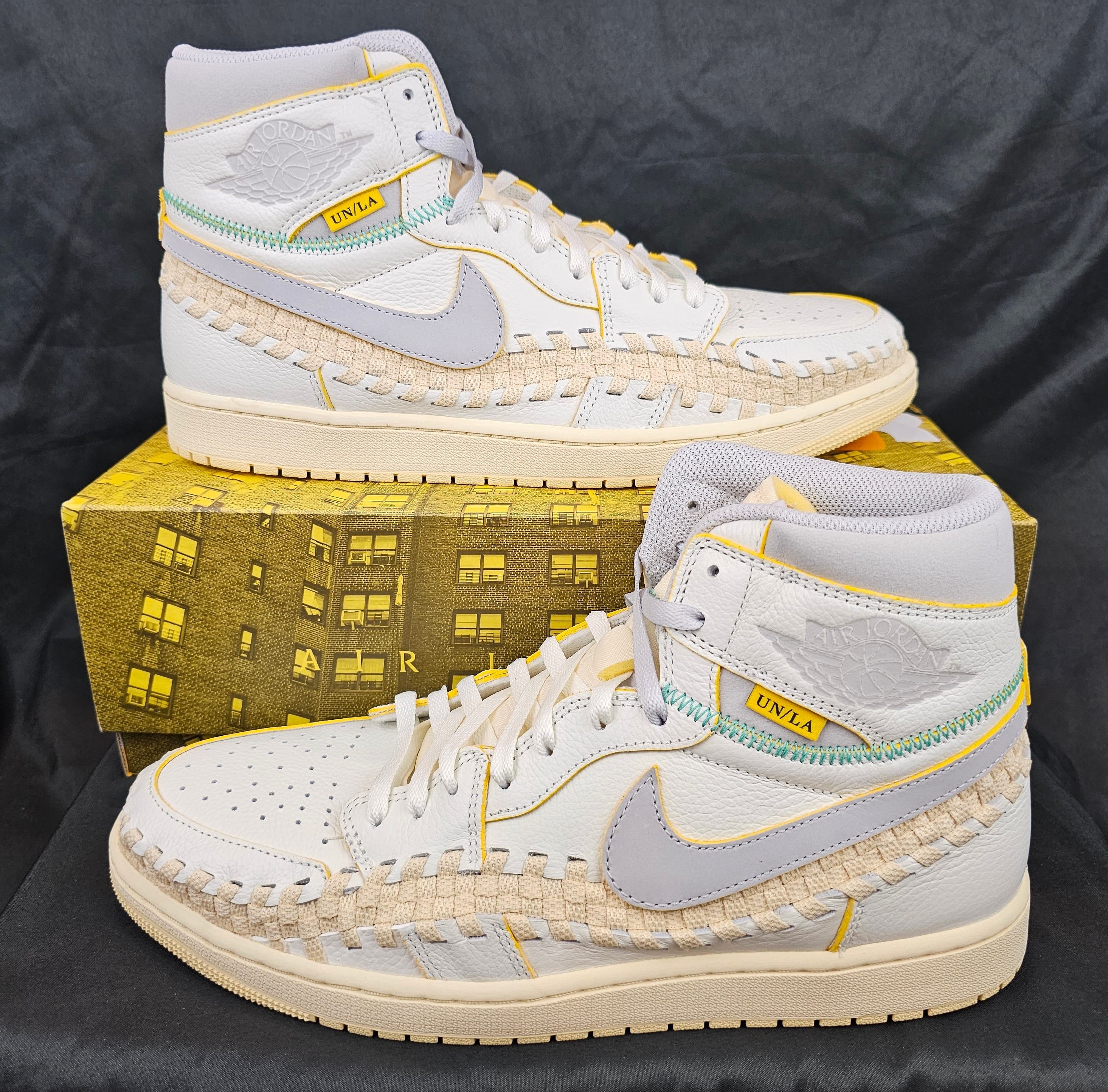 Jordan Brand Nike Jordan 1 Retro Hi OG SP Union LA Bephies Beauty Supply Size US 13 / EU 46 - 2 Thumbnail