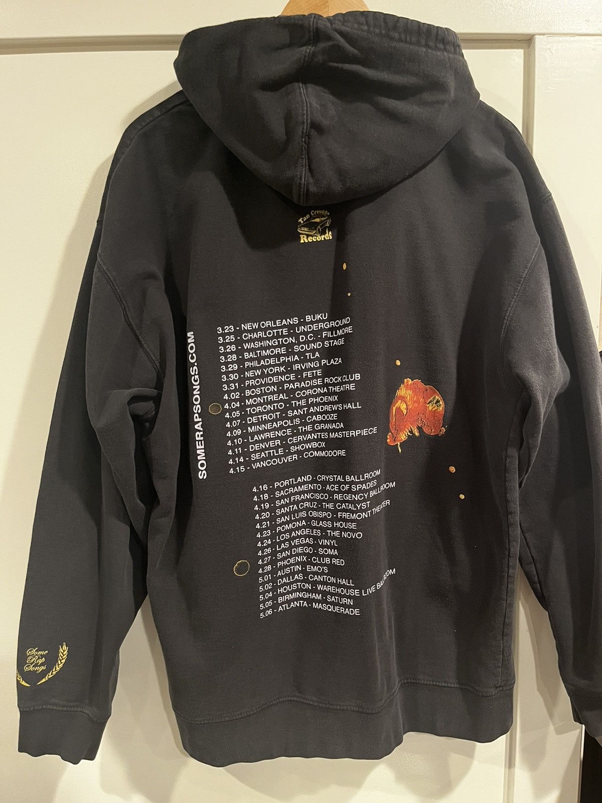 Earl Sweatshirt Some Rap Songs Tour Hoodie Grailed