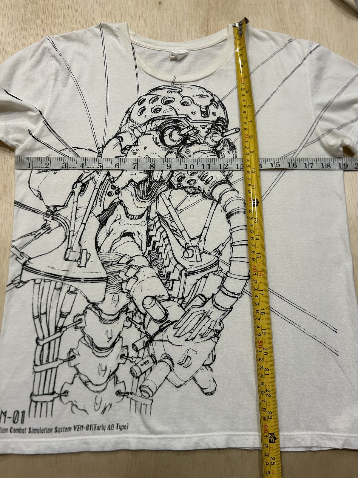 Anime Evangelion VEM-01 AO Early Type Anime Series Tshirt Size US M / EU 48-50 / 2 - 9 Thumbnail