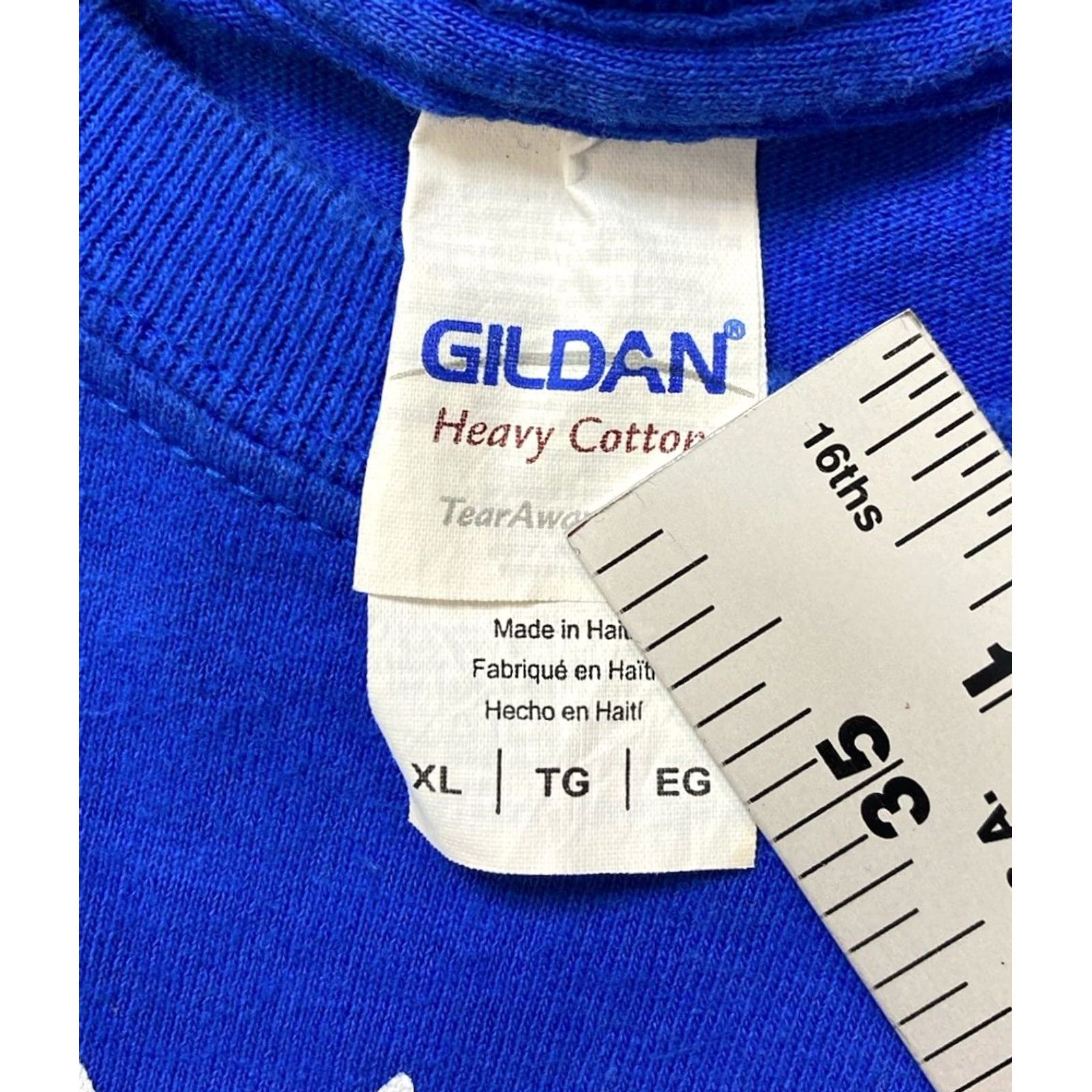 Gildan John Force Racing Graphic T-shirt Men XL Blue Short Sleeve Size US XL / EU 56 / 4 - 5 Thumbnail