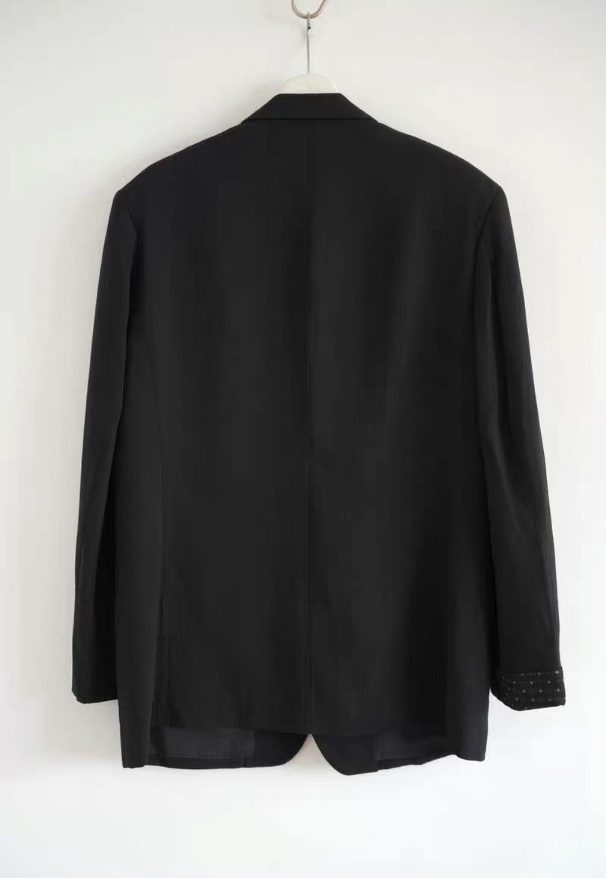 Yohji Yamamoto Yohji Yamamoto 95SS Sashiko Sleeve Blazer K4 Size US S / EU 44-46 / 1 - 2 Thumbnail