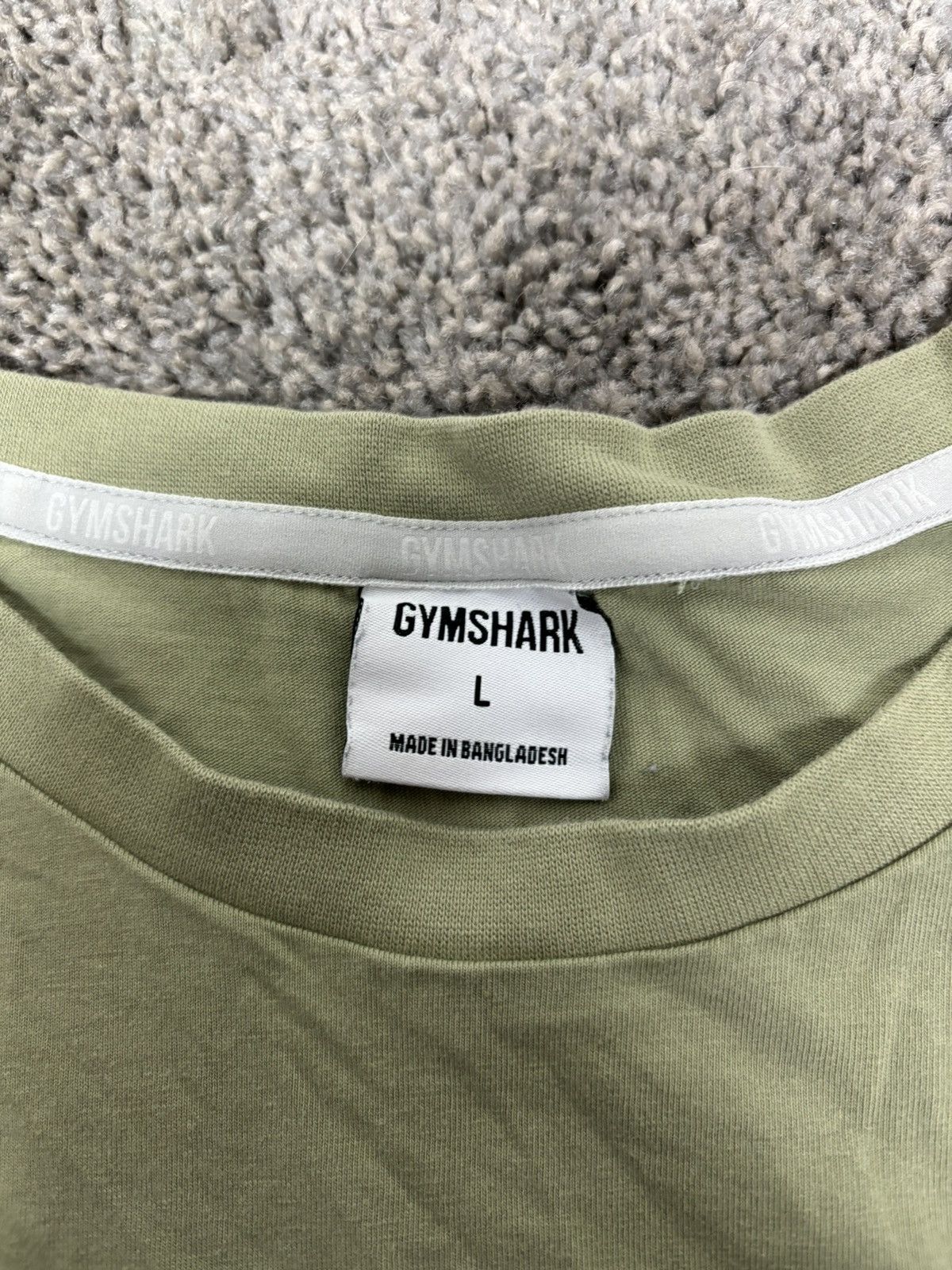 Gymshark Green gymshark crest logo tshirt Size US L / EU 52-54 / 3 - 3 Thumbnail