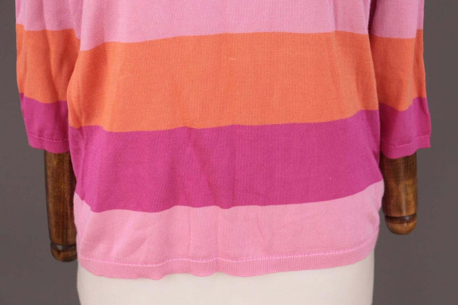 Lauren Ralph Lauren Lauren Ralph Lauren Multicolor Striped Jumper Sweater Size L Size L / US 10 / IT 46 - 2 Thumbnail