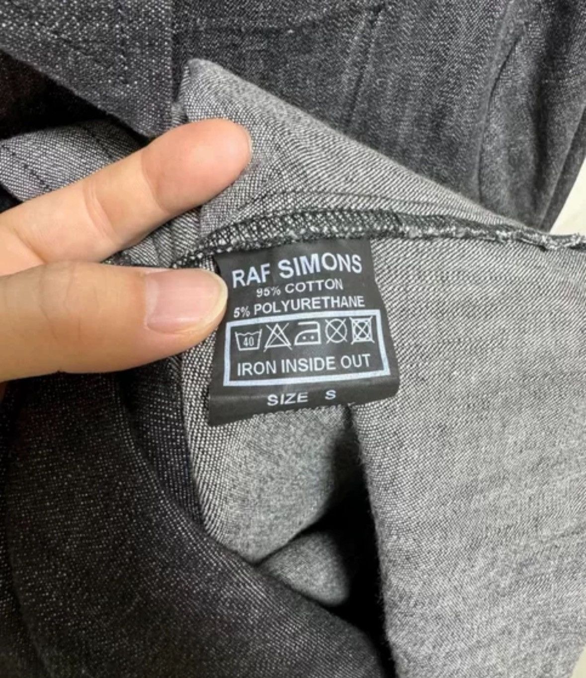 Raf Simons RAF SIMONS 15SS Denim Shirt 2412-Nextarrow Size US S / EU 44-46 / 1 - 5 Thumbnail