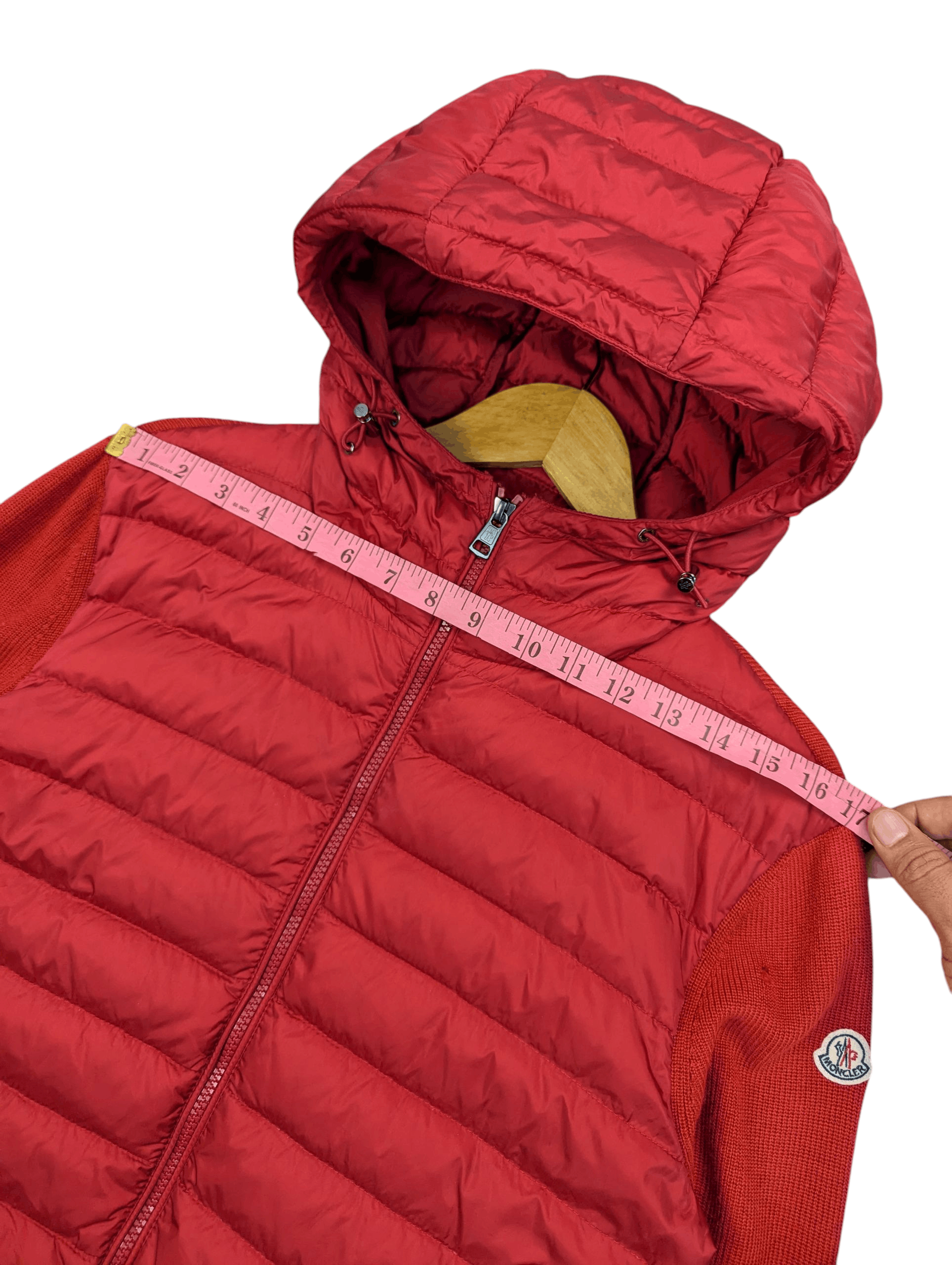 Moncler Moncler Maglione Knitted Down Hooded Jacket Size US M / EU 48-50 / 2 - 24 Thumbnail