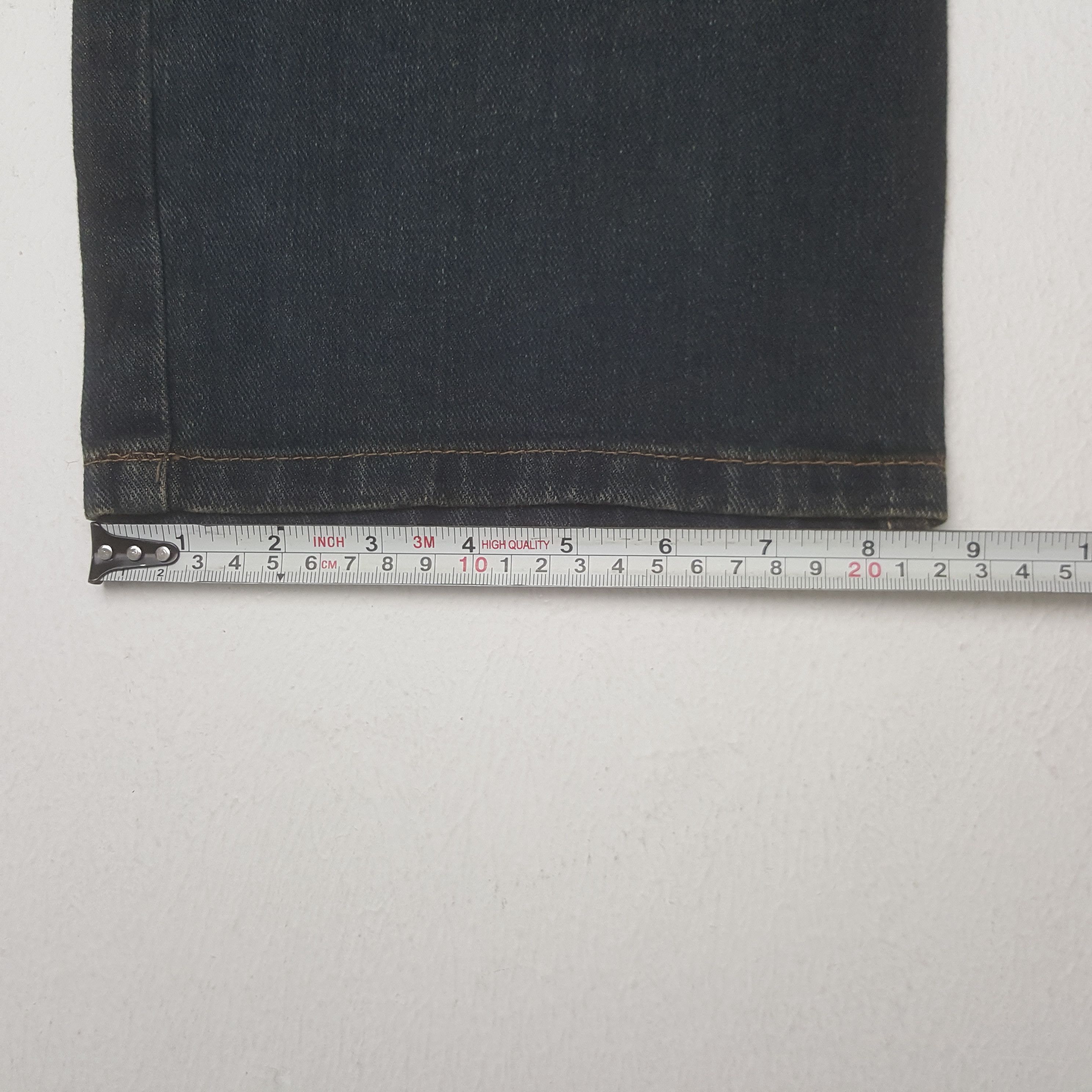 If Six Was Nine Vintage Winden Rare Double Waist Japanese Denim Jeans Size US 30 / EU 46 - 14 Thumbnail