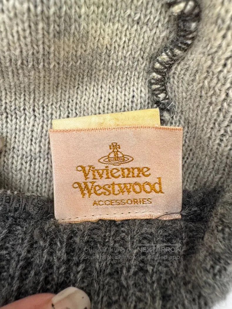 Vivienne Westwood Vivienne Westwood Gray Beret with Saturn. Size ONE SIZE - 5 Thumbnail
