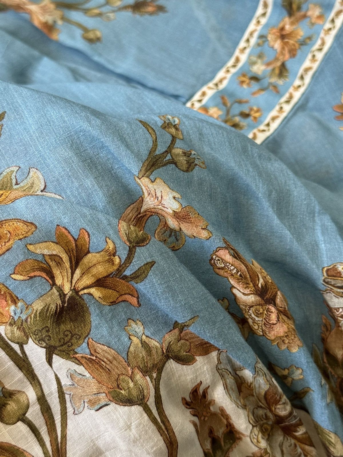 Zimmermann Zimmermann iconic floral pattern belted poplin maxi dress Size S / US 4 / IT 40 - 5 Thumbnail